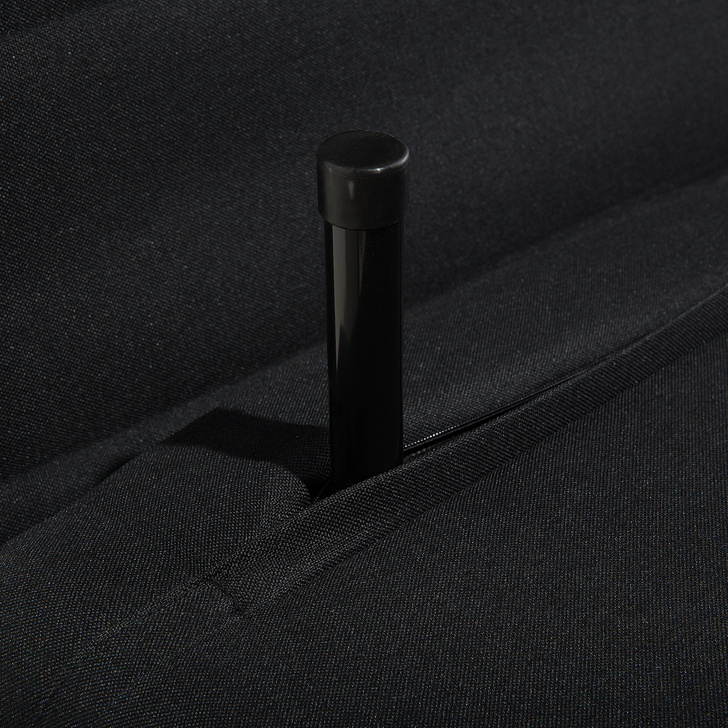 1-Sitzer Schlafsofa schwarz / hellbraun SETTEN