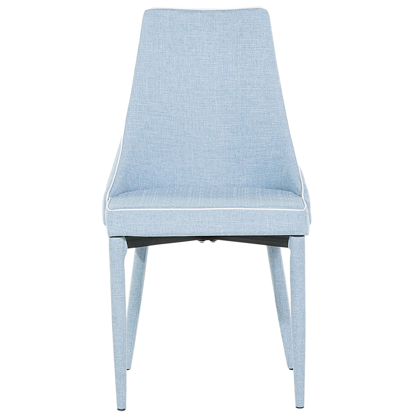 Esszimmerstuhl Polsterbezug hellblau 2er Set CAMINO