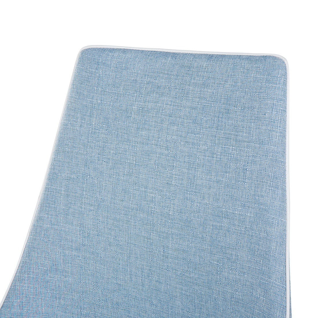 Esszimmerstuhl Polsterbezug hellblau 2er Set CAMINO