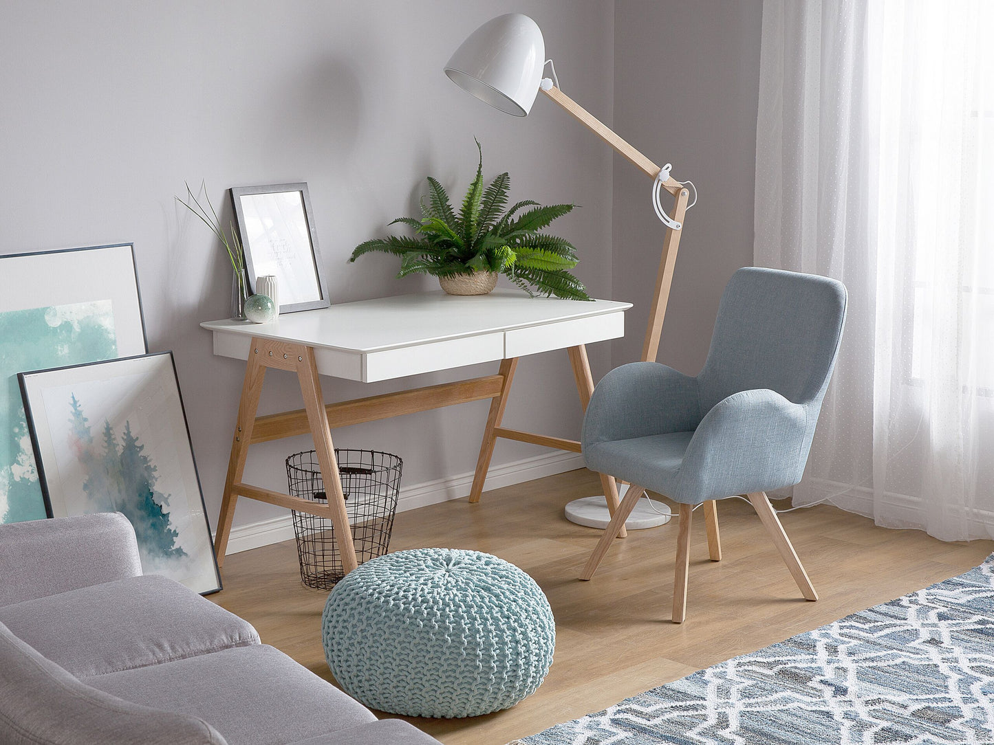 Sessel Hellblau BJARN