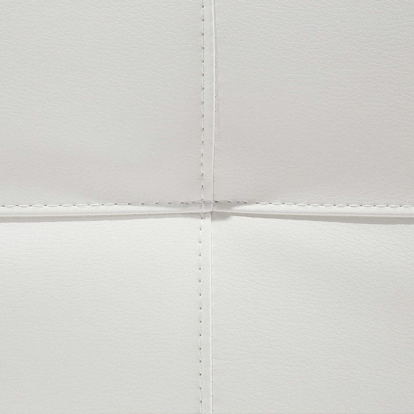 3-Sitzer Schlafsofa Kunstleder weiss 189 cm DERBY