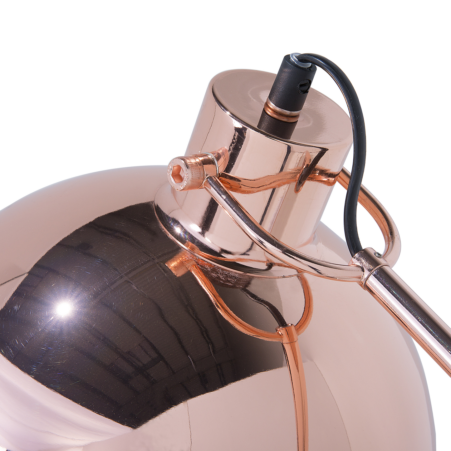 Stehlampe DINTEL Metall Kupfer