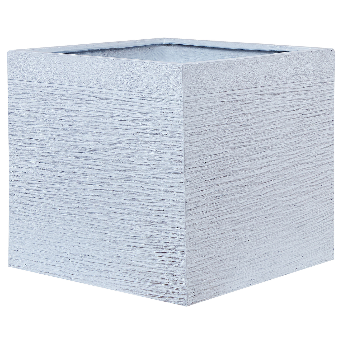 Blumenkübel PAROS Keramik 50 cm Weiss