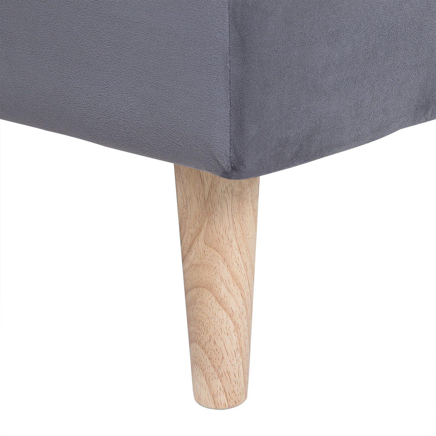 3-Sitzer Schlafsofa Stoff dunkelgrau SILJAN