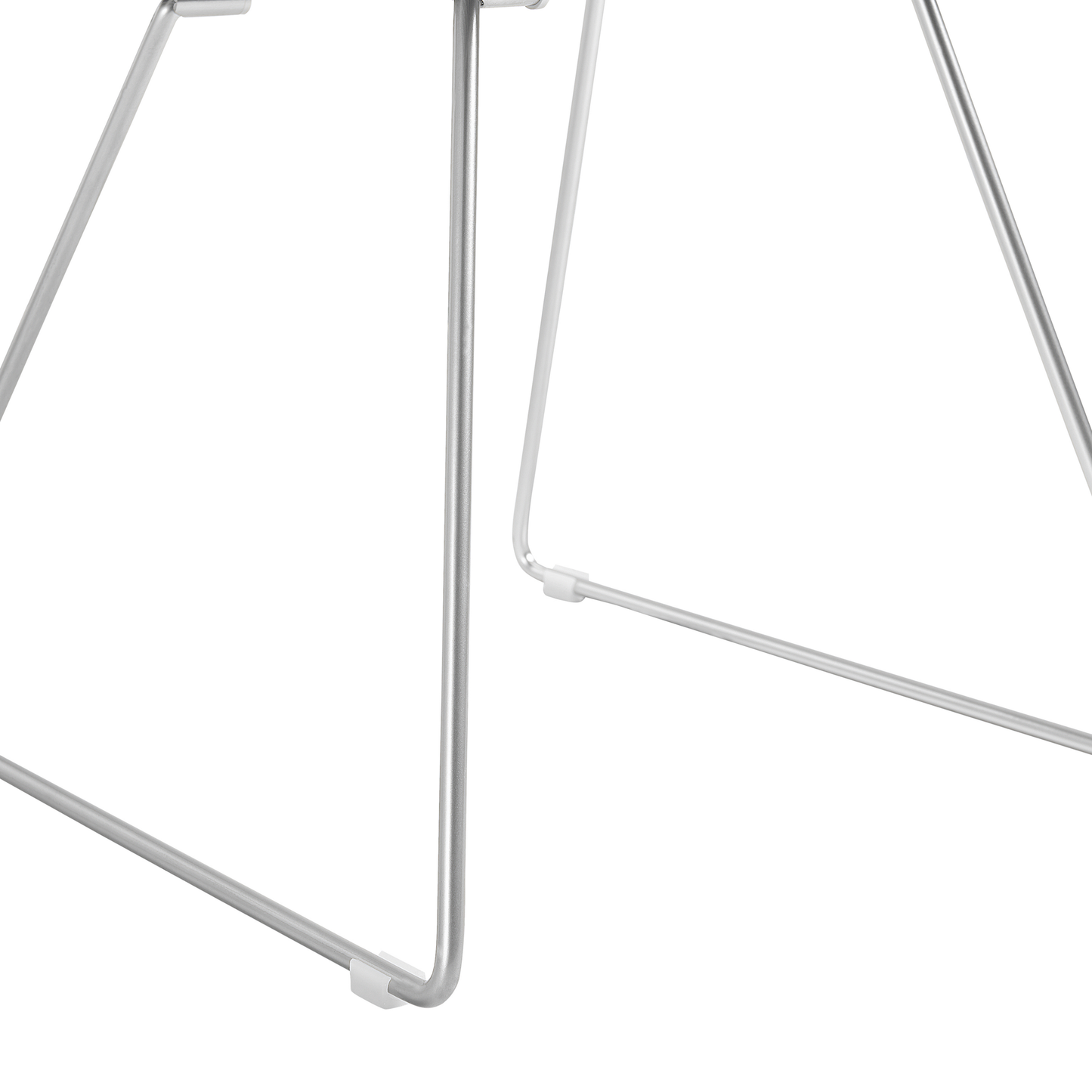 Esszimmerstuhl 2er Set AURORA Metall Silber