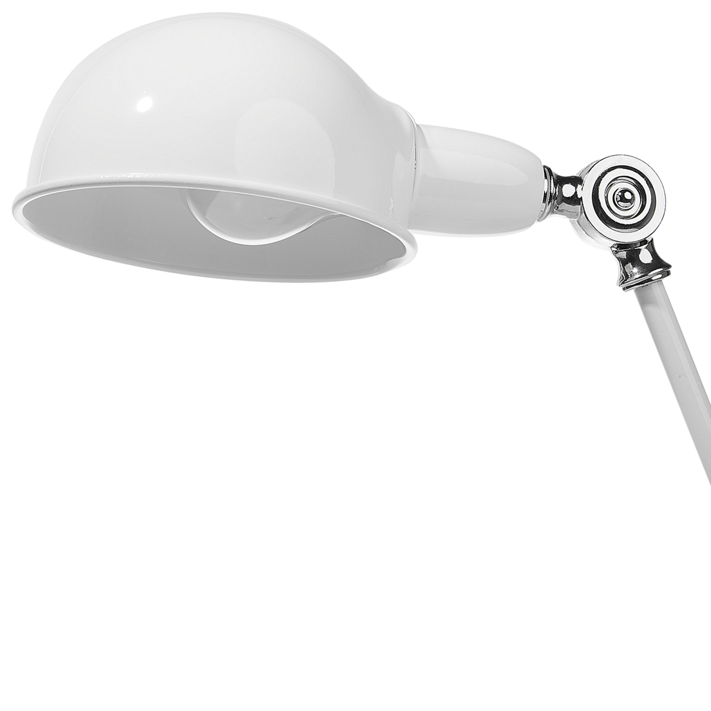 Schreibtischlampe schneeweiss 61 cm rund CABRIS