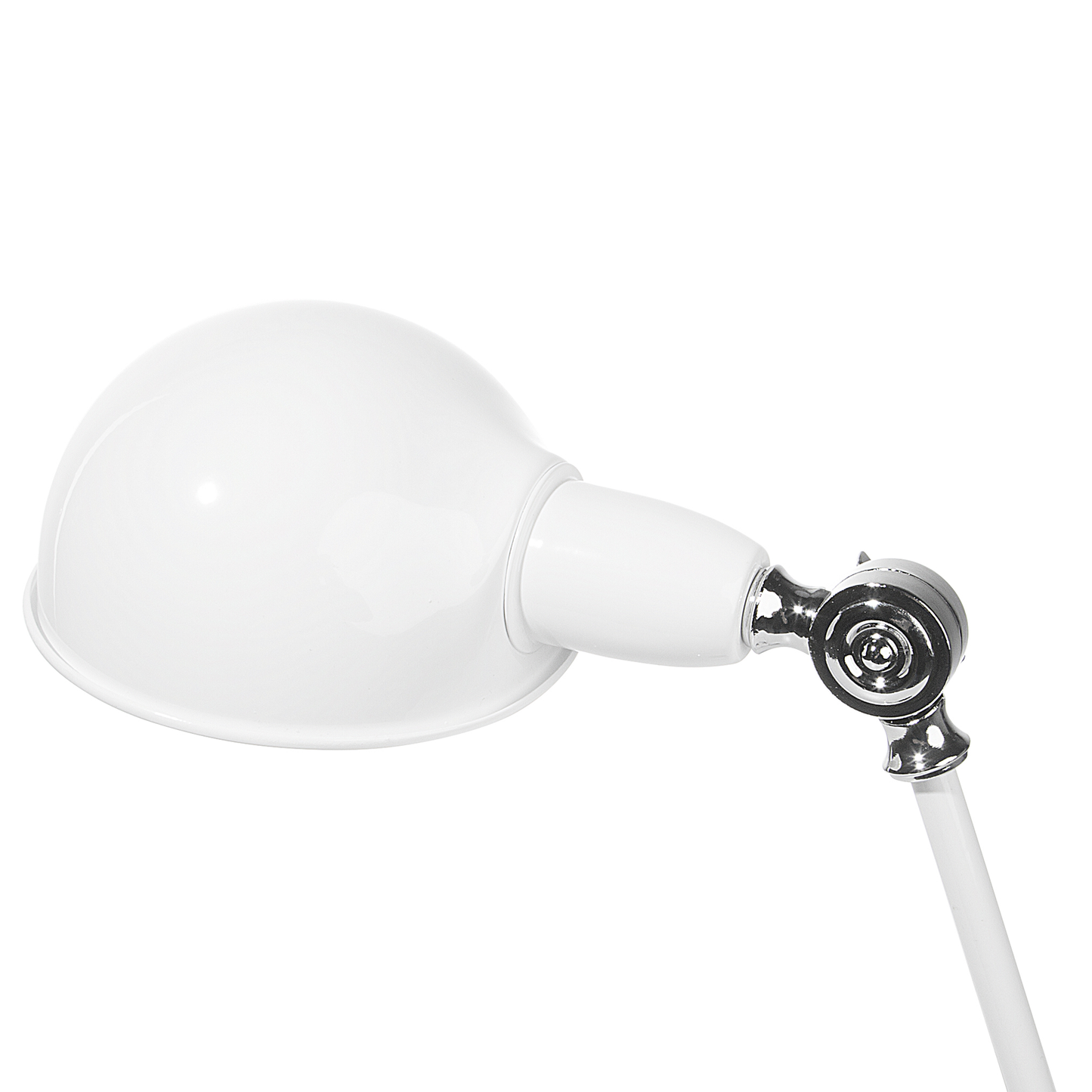 Schreibtischlampe schneeweiss 61 cm rund CABRIS
