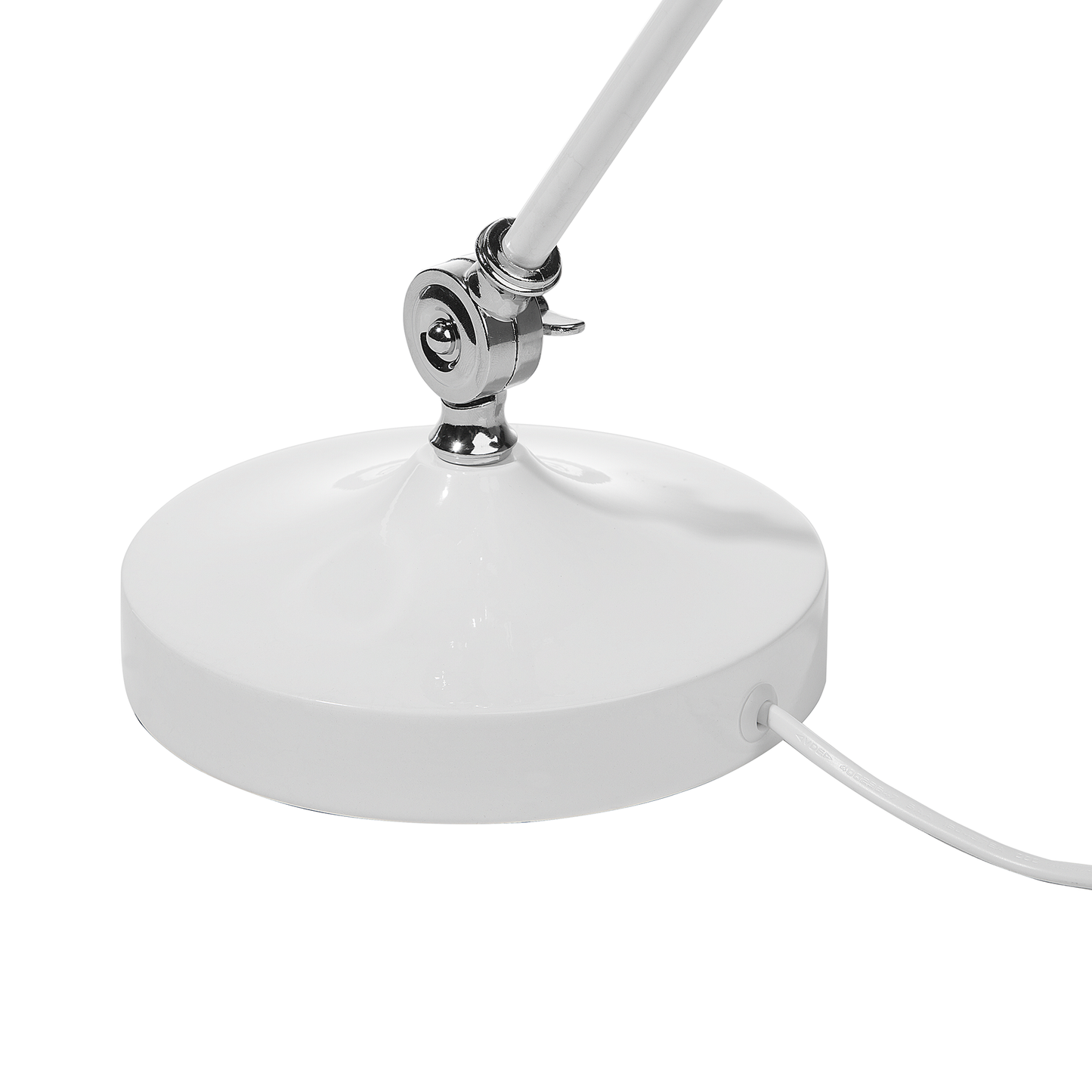 Schreibtischlampe schneeweiss 61 cm rund CABRIS