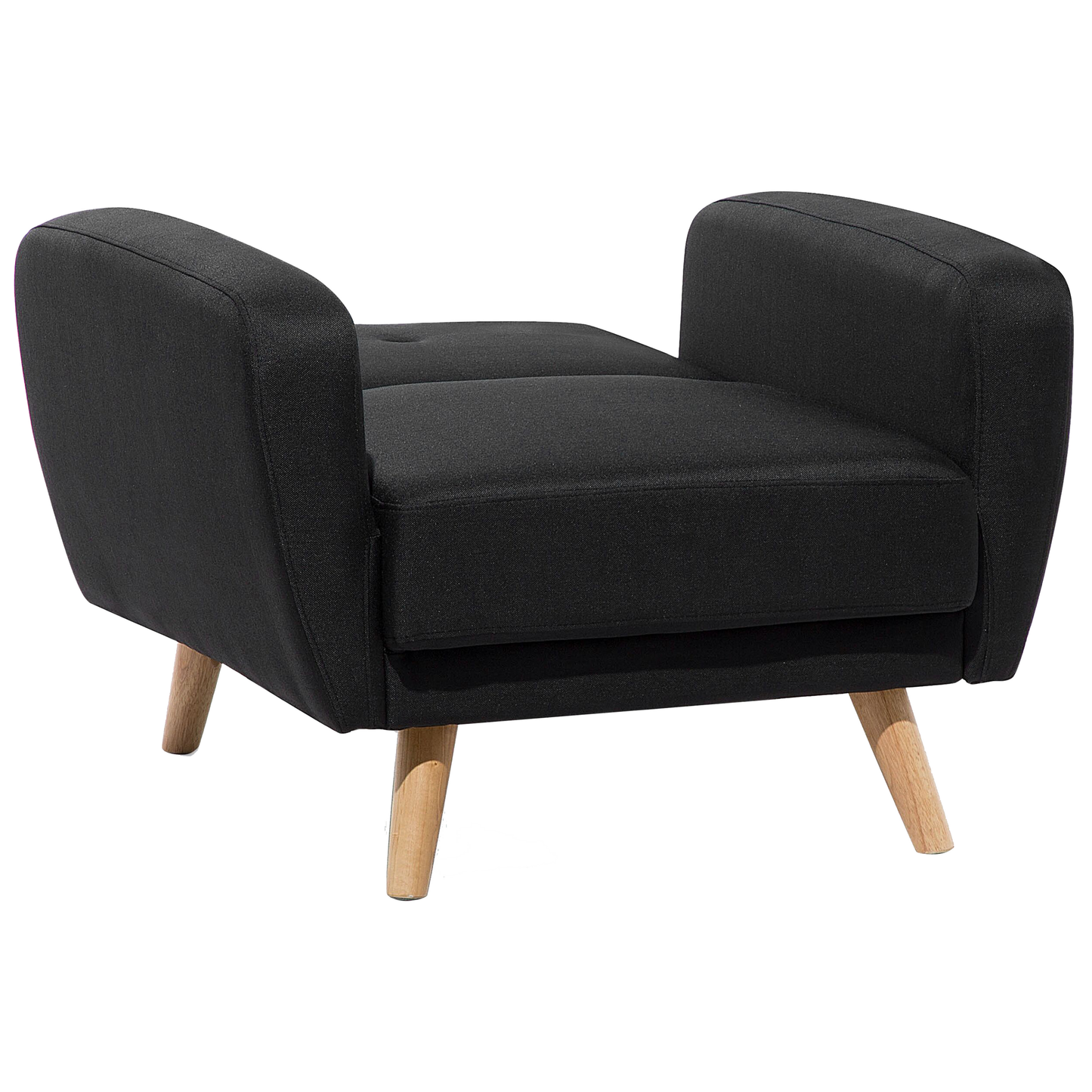 Fernsehsessel FLORLI Stoff Schwarz