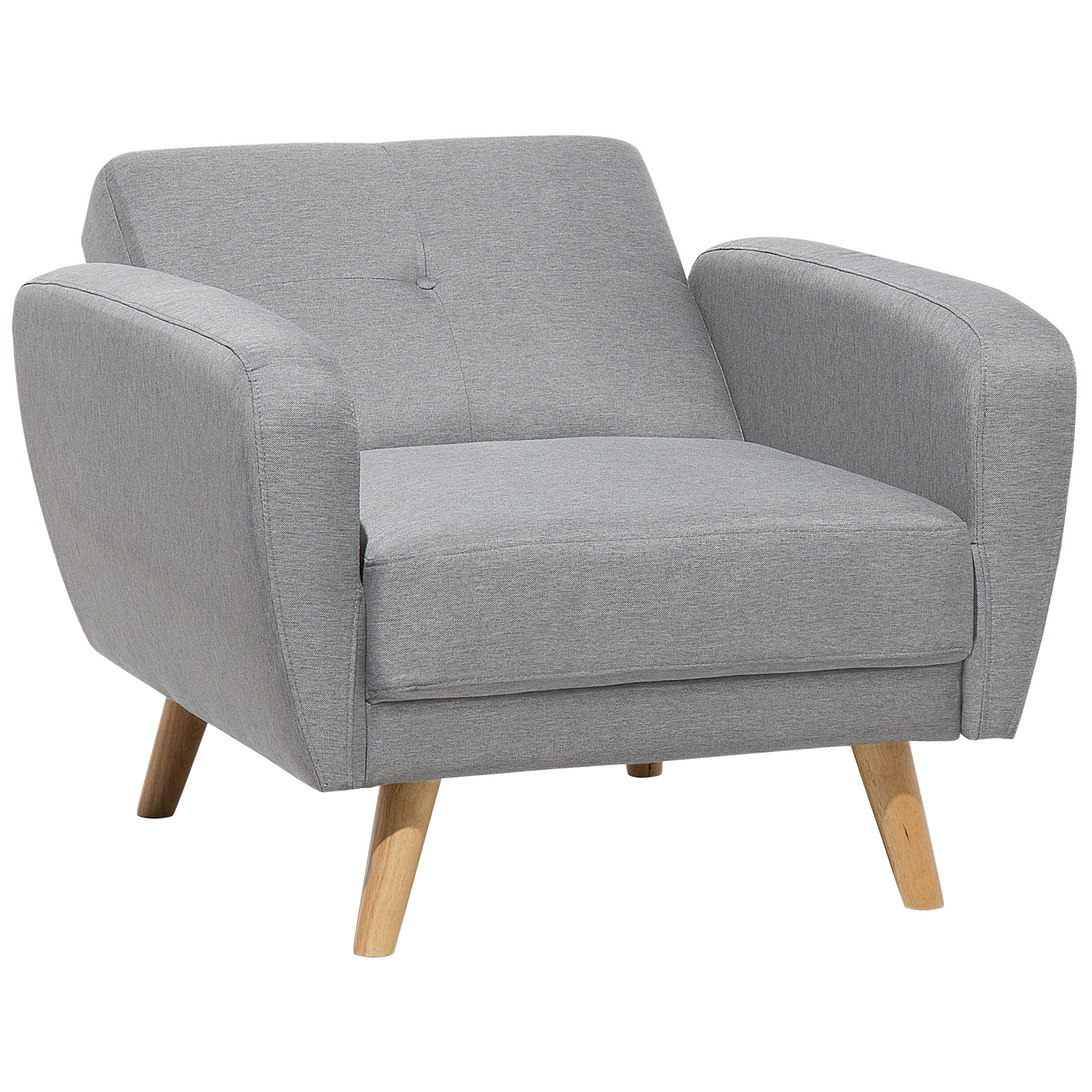 Fernsehsessel FLORLI Stoff Hellgrau