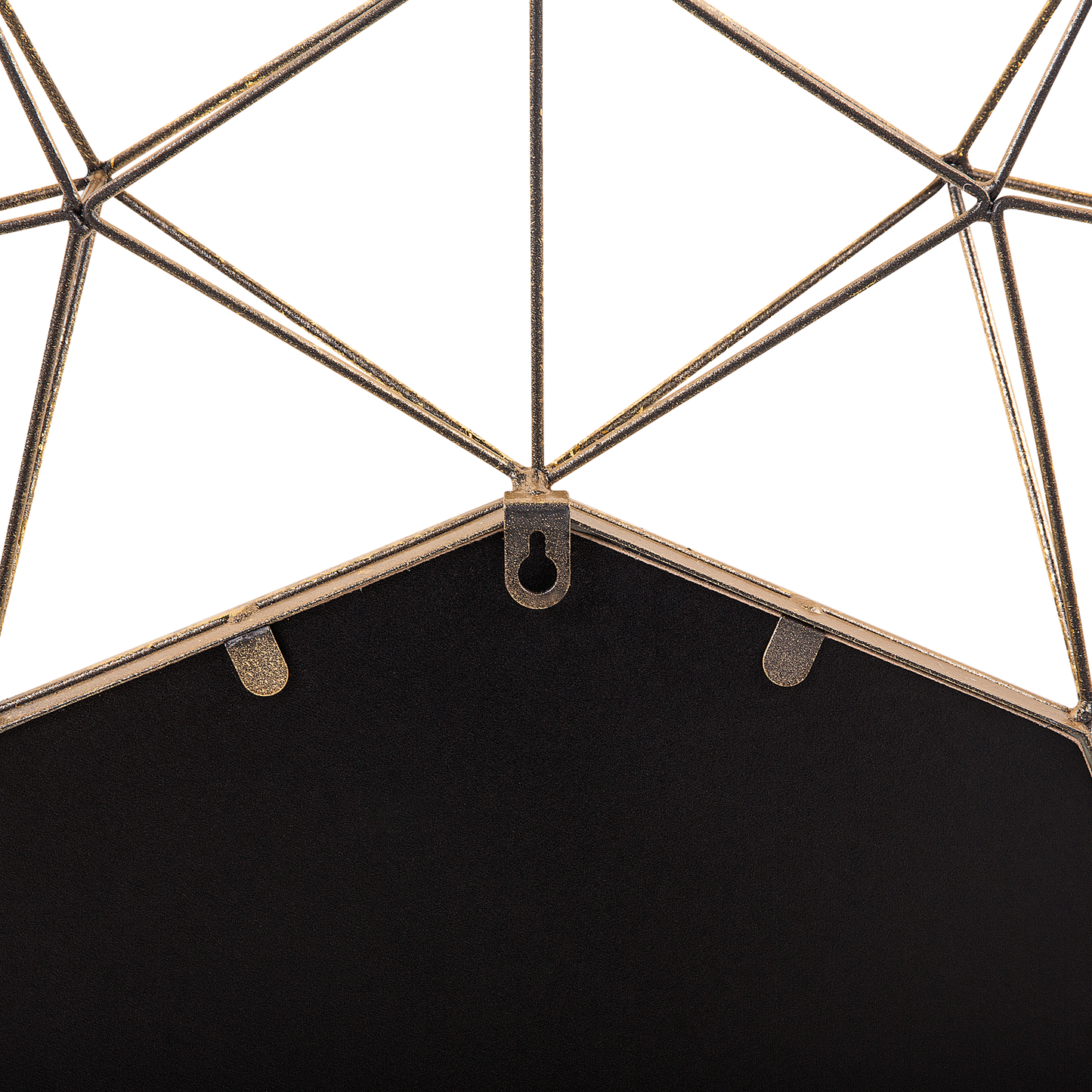 Wandspiegel GAILLAC 80 cm 80 cm Metall Gold