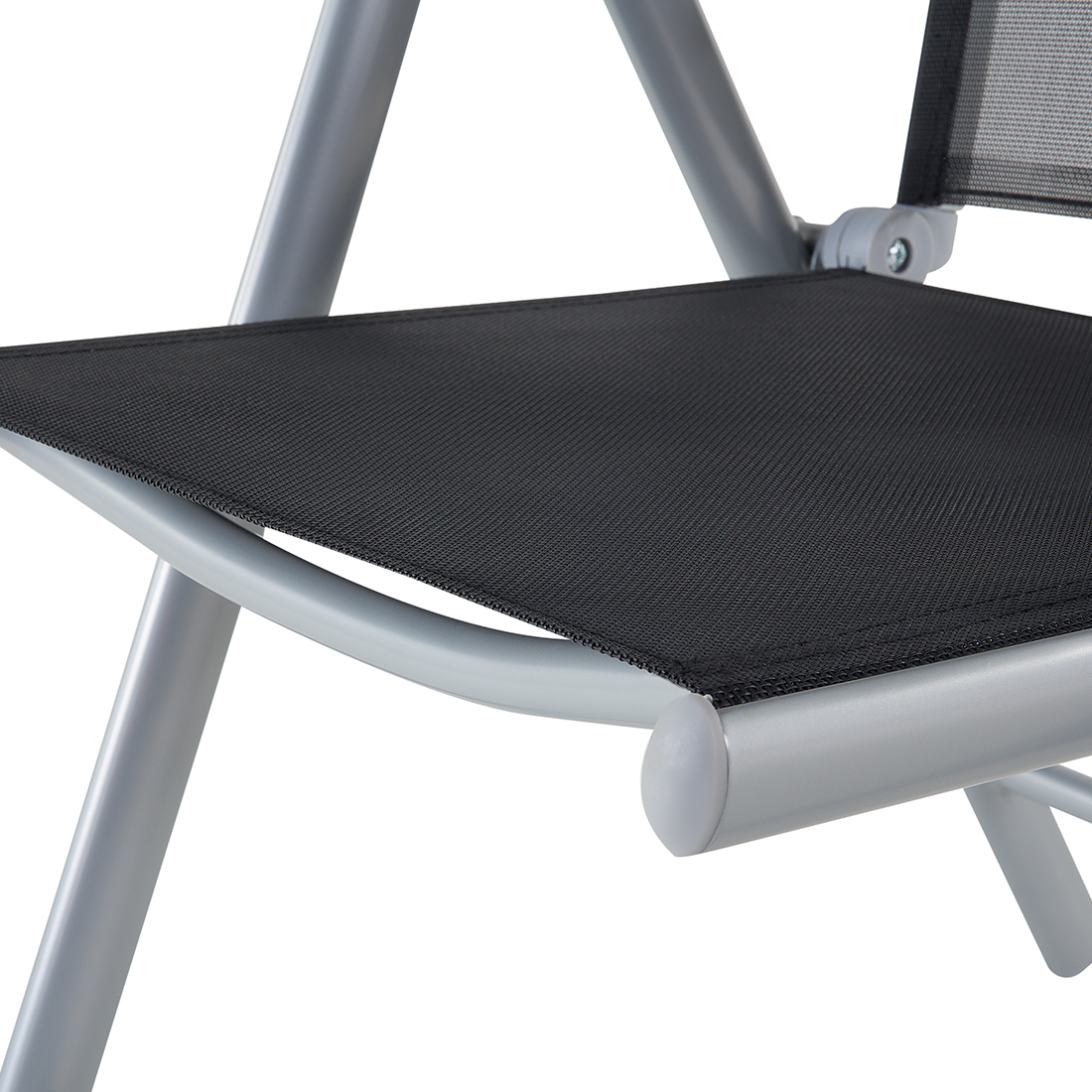 Gartenstuhl 6er Set CATANIA Metall Schwarz