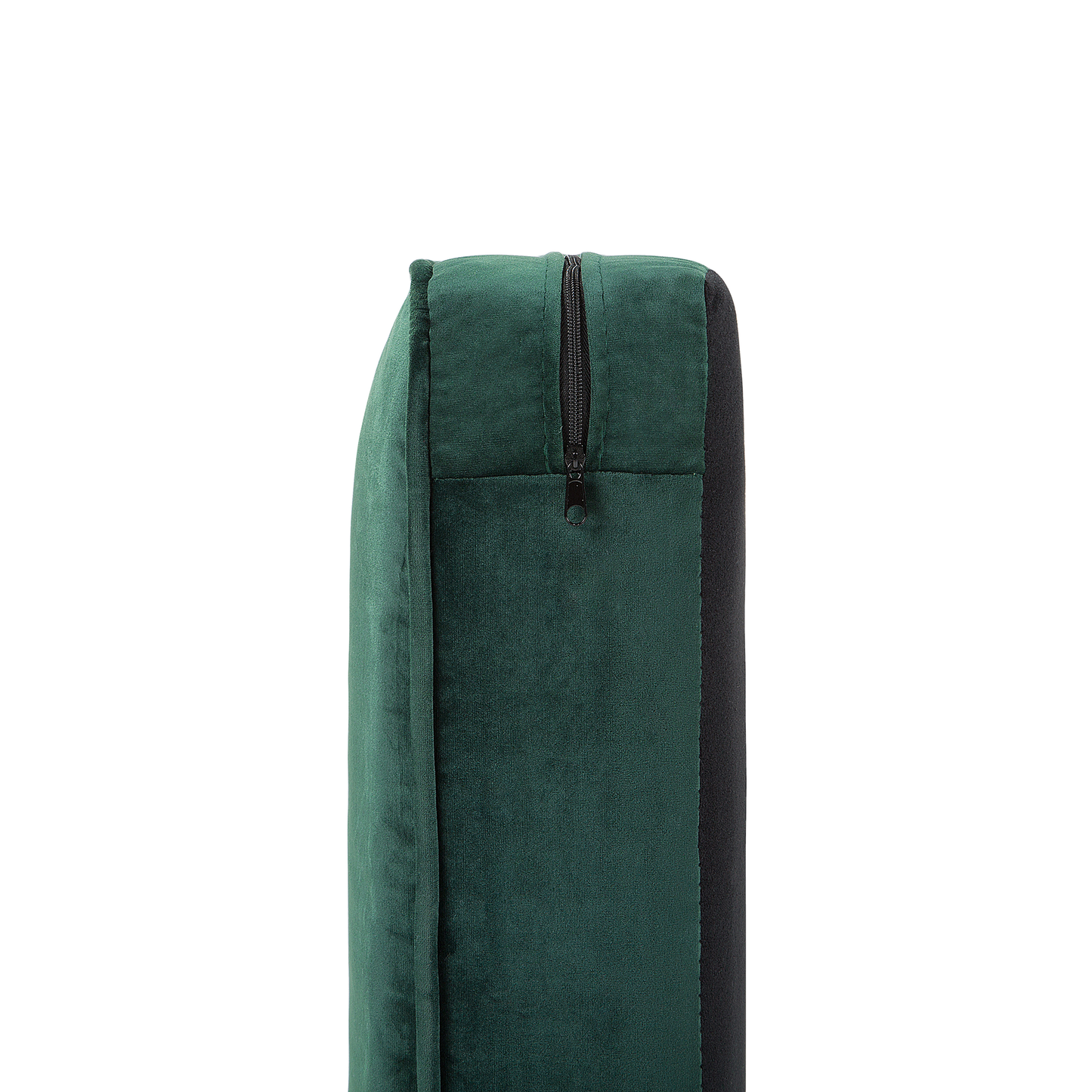 3-Sitzer Sofa Samtstoff grün CHESTERFIELD