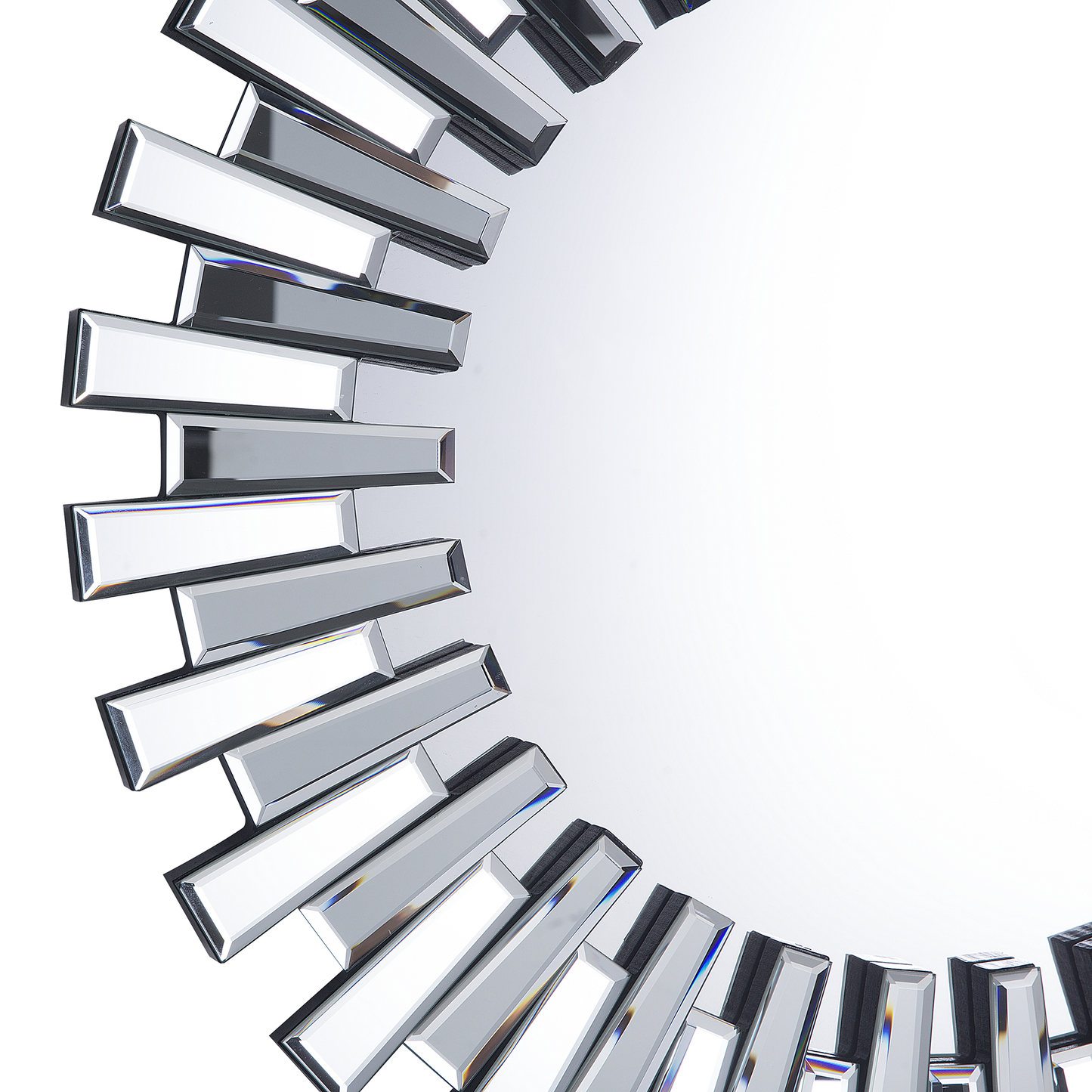 Wandspiegel CHOLET 70 cm 70 cm Silber