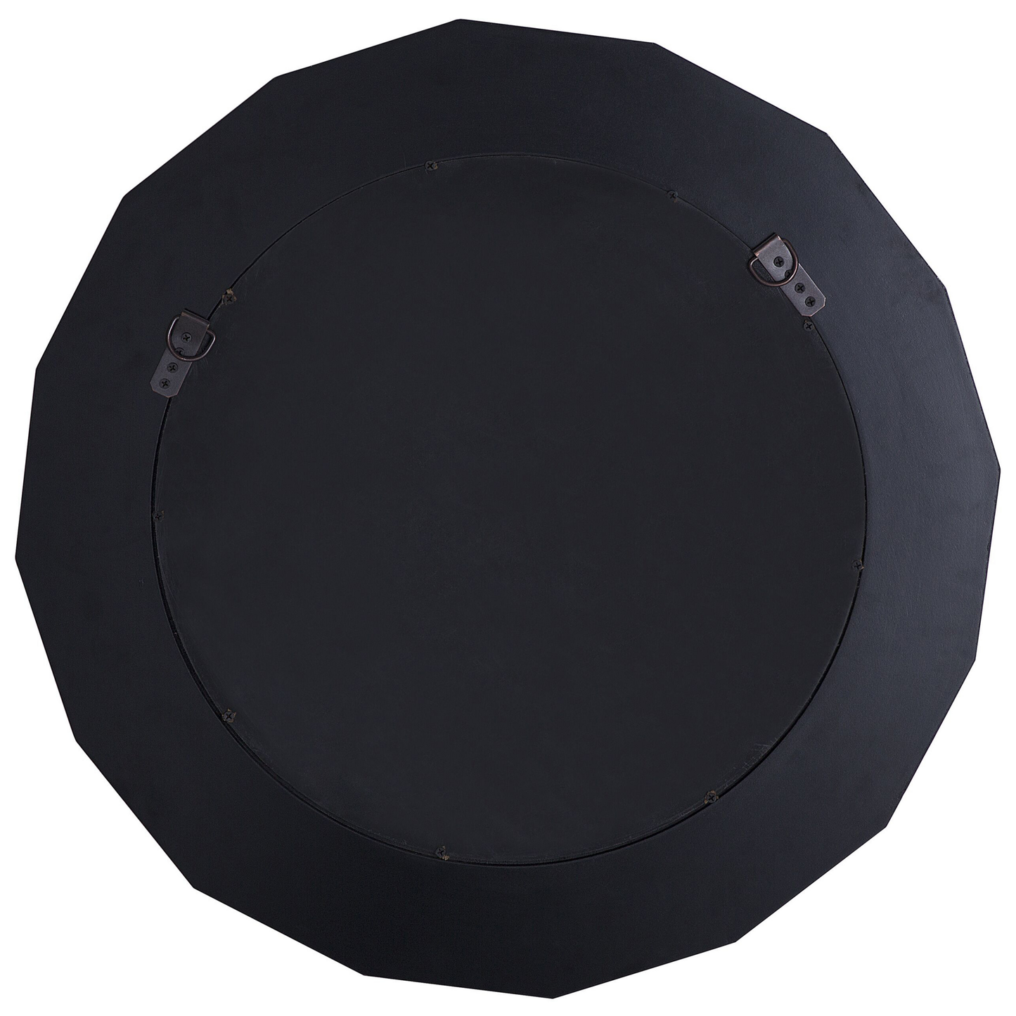 Wandspiegel HABAY 70 cm 70 cm Silber