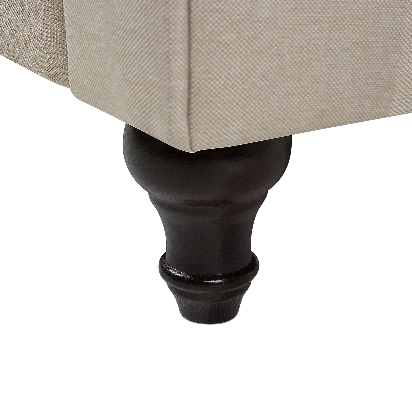 Sessel CHESTERFIELD Stoff Beige