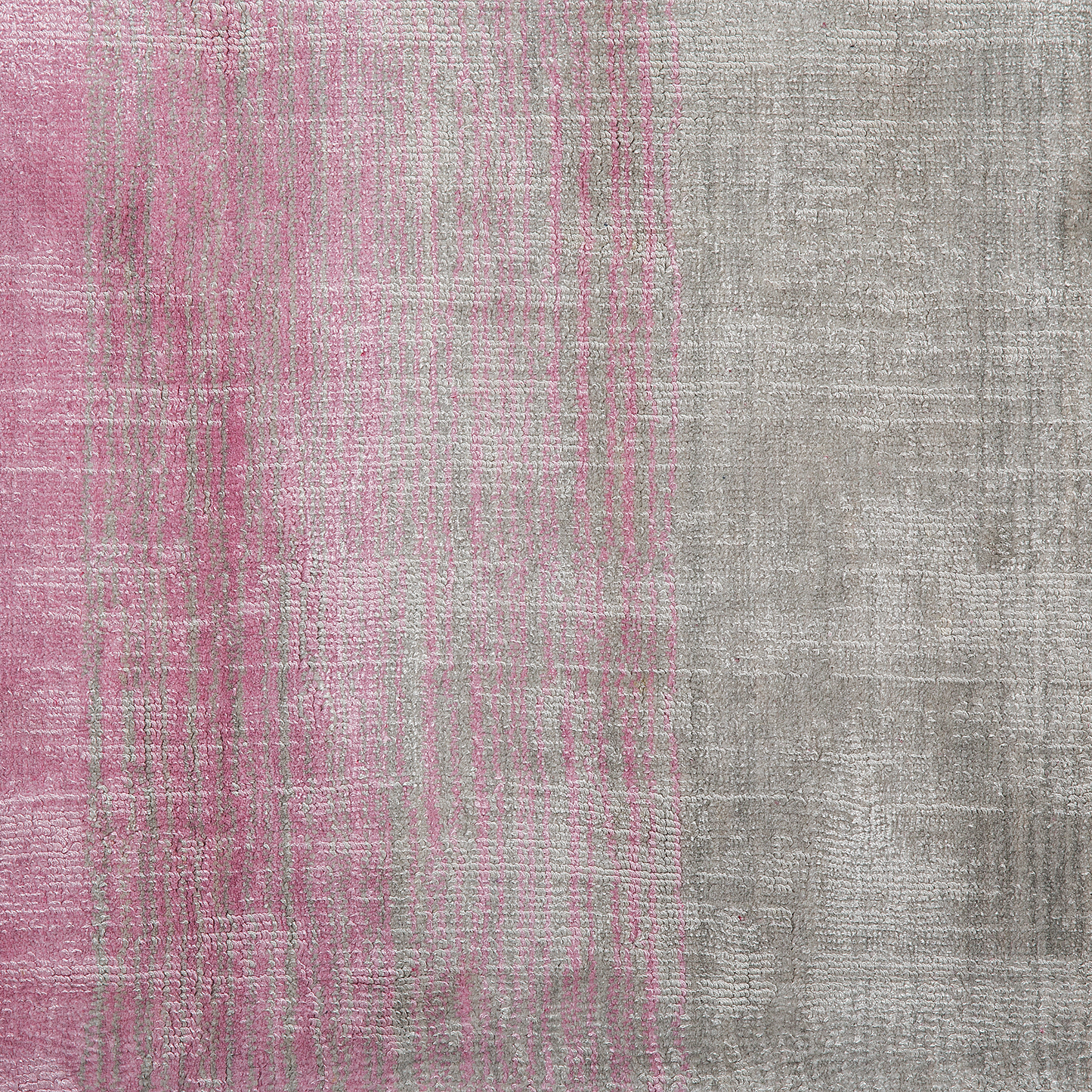 Teppich grau-rosa 140 x 200 cm Kurzflor ERCIS