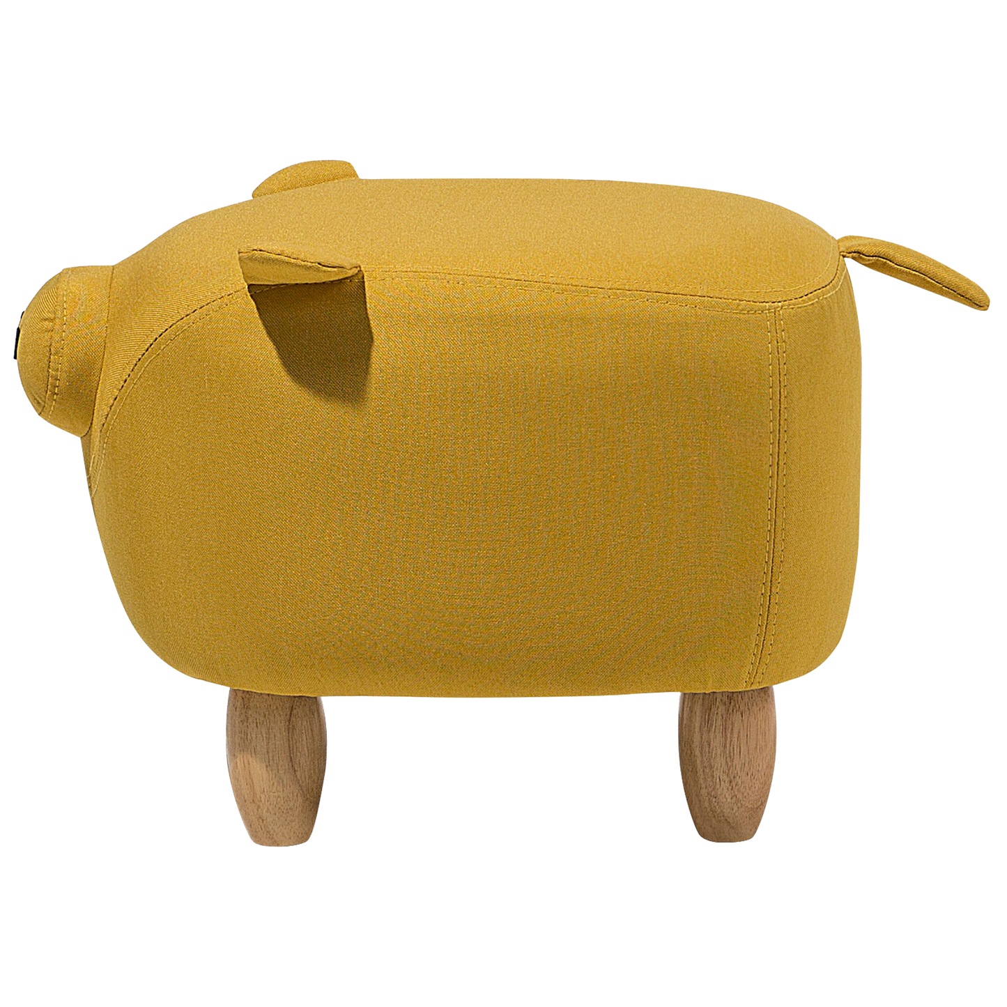 Tierhocker gelb Schweinchenform PIGGY