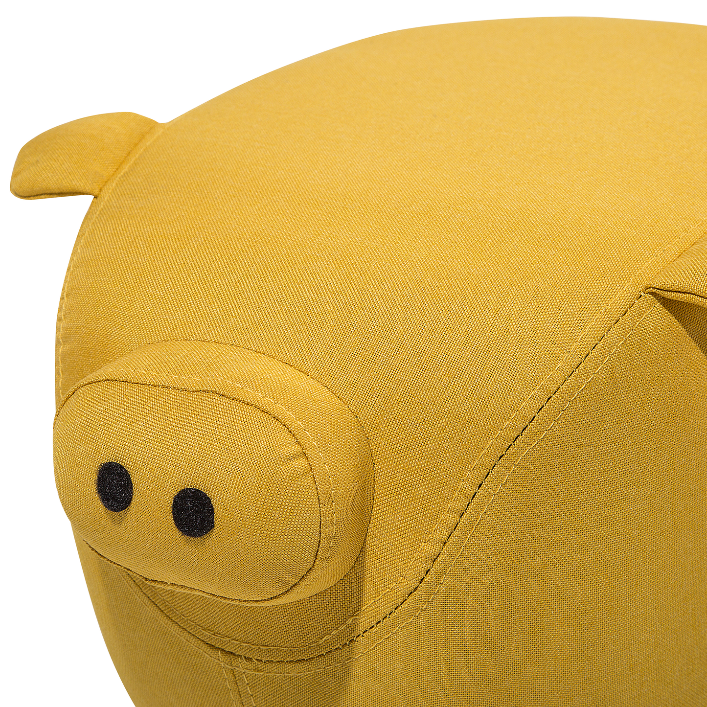Tierhocker gelb Schweinchenform PIGGY