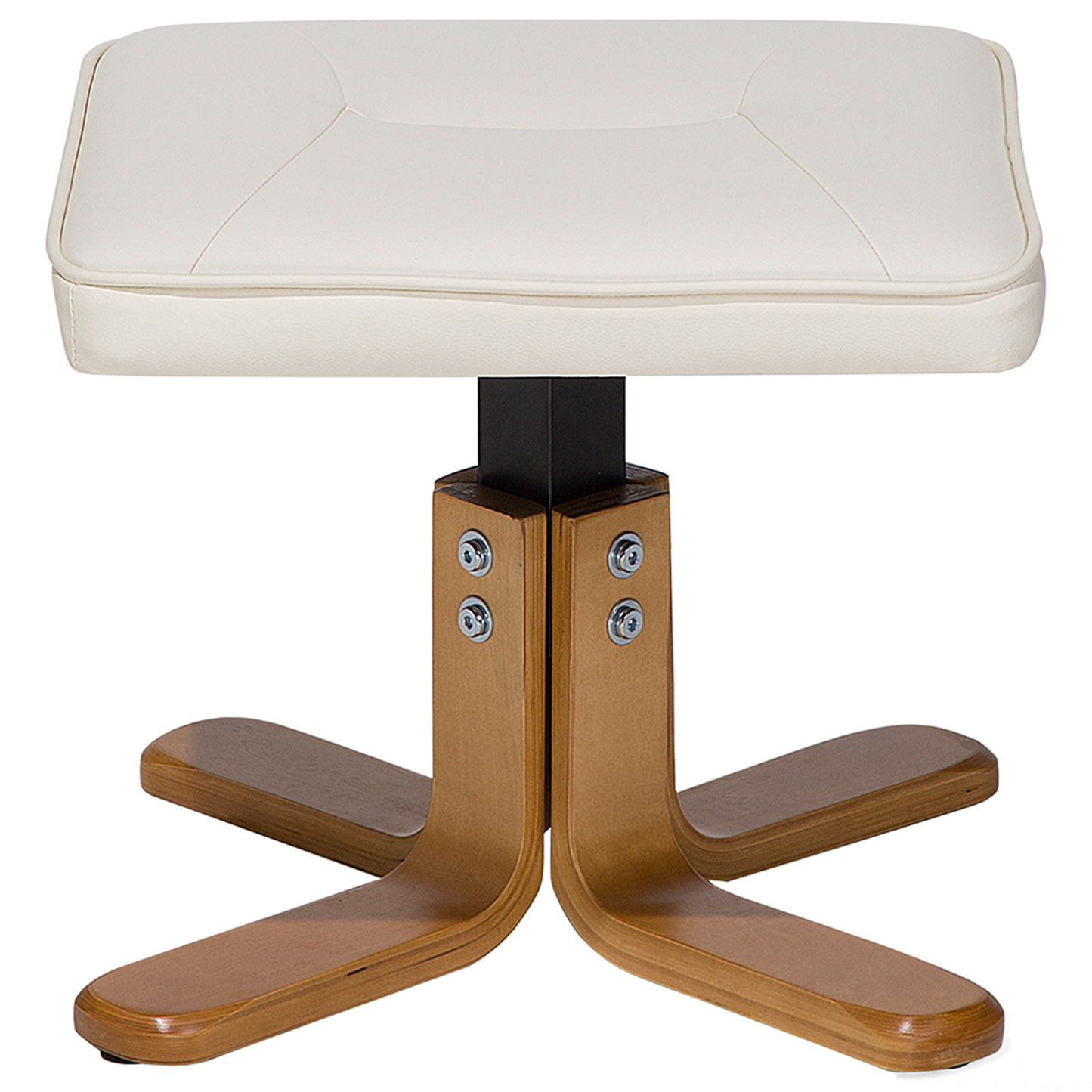 Massagestuhl RELAXPRO mit Fussstütze Kunstleder Creme