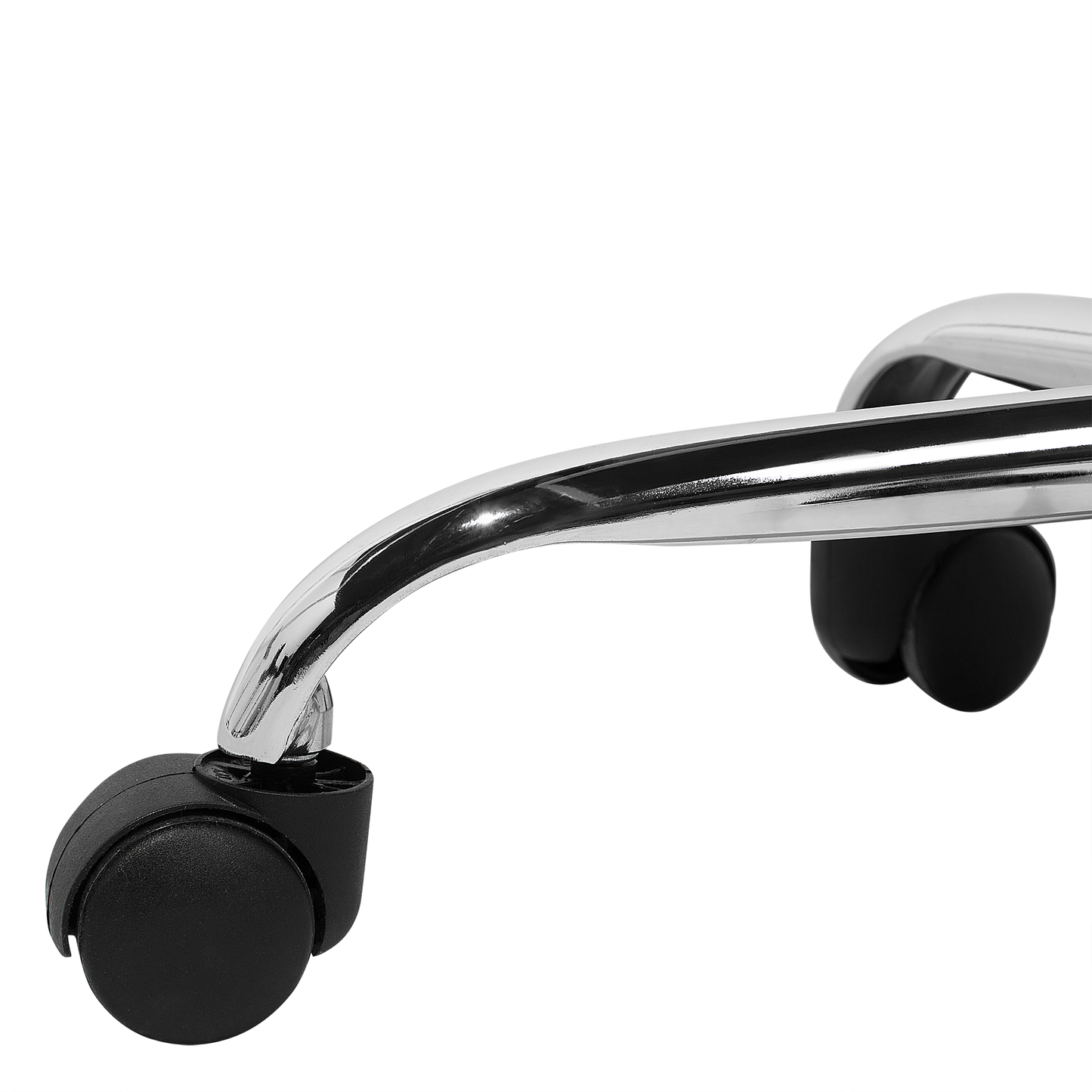 Arbeitshocker mit Rollen Kunstleder beige höhenverstellbar VALETTA