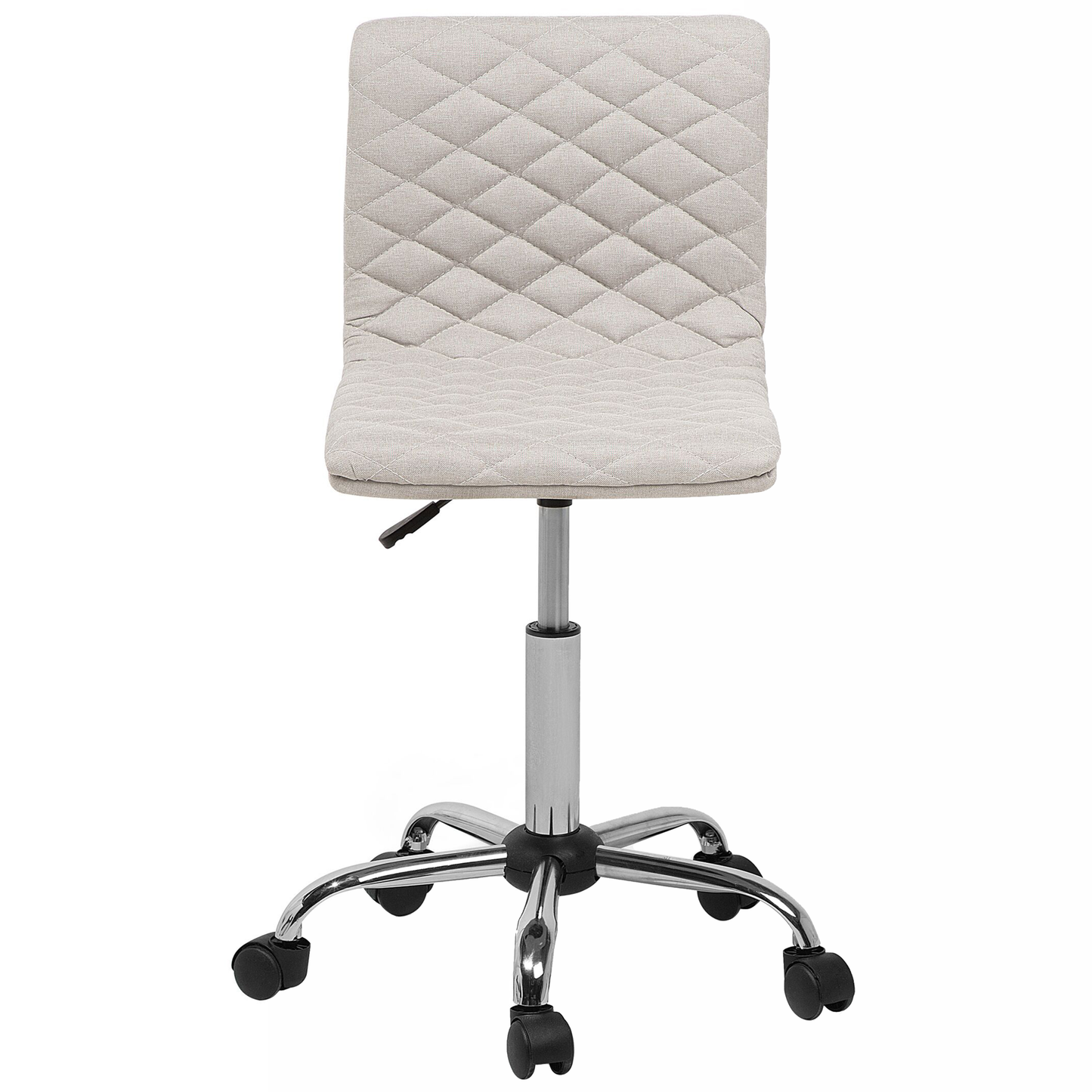 Arbeitshocker mit Rollen beige höhenverstellbar ORLANDO