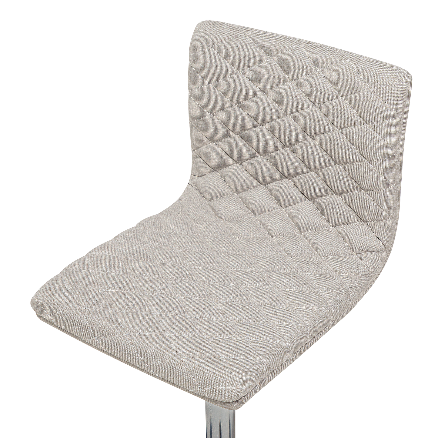Arbeitshocker mit Rollen beige höhenverstellbar ORLANDO