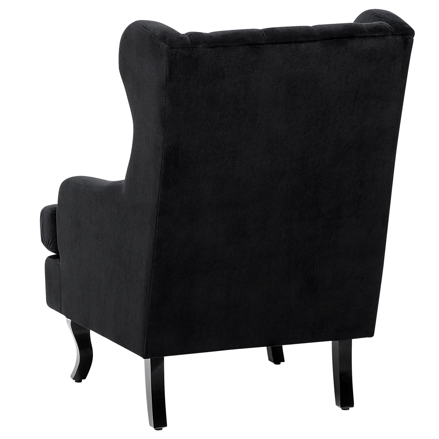 Sessel Samtstoff schwarz ALTA