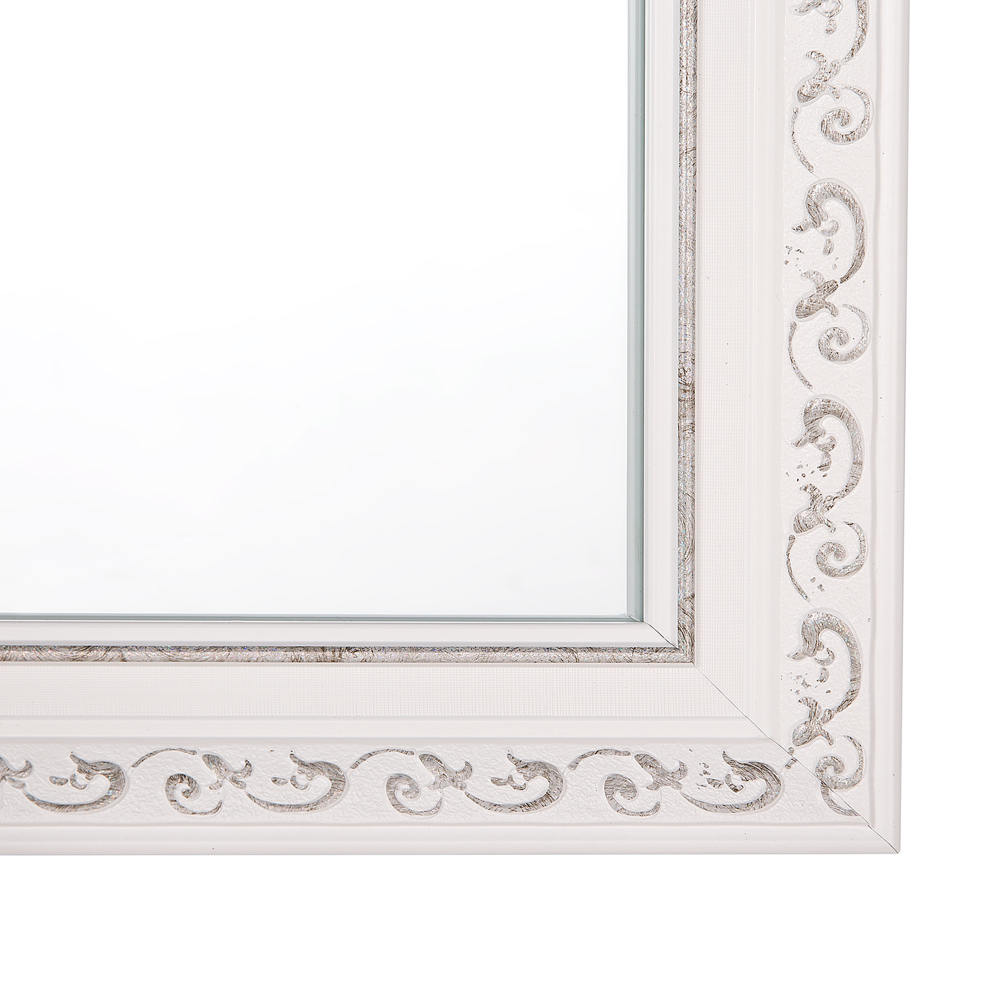 Wandspiegel MAULEON 50 cm 130 cm Creme