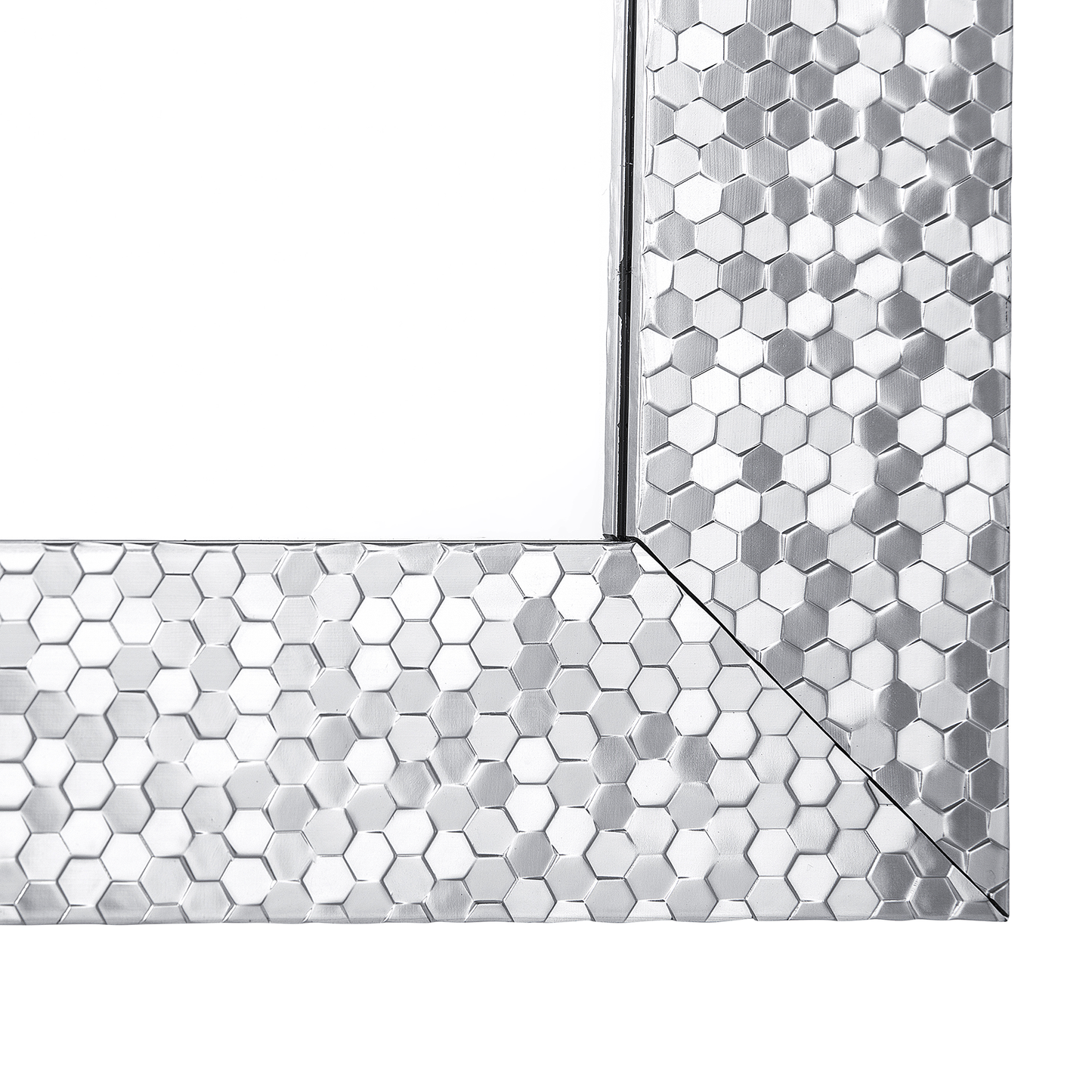 Wandspiegel MARANS 50 cm 130 cm Silber