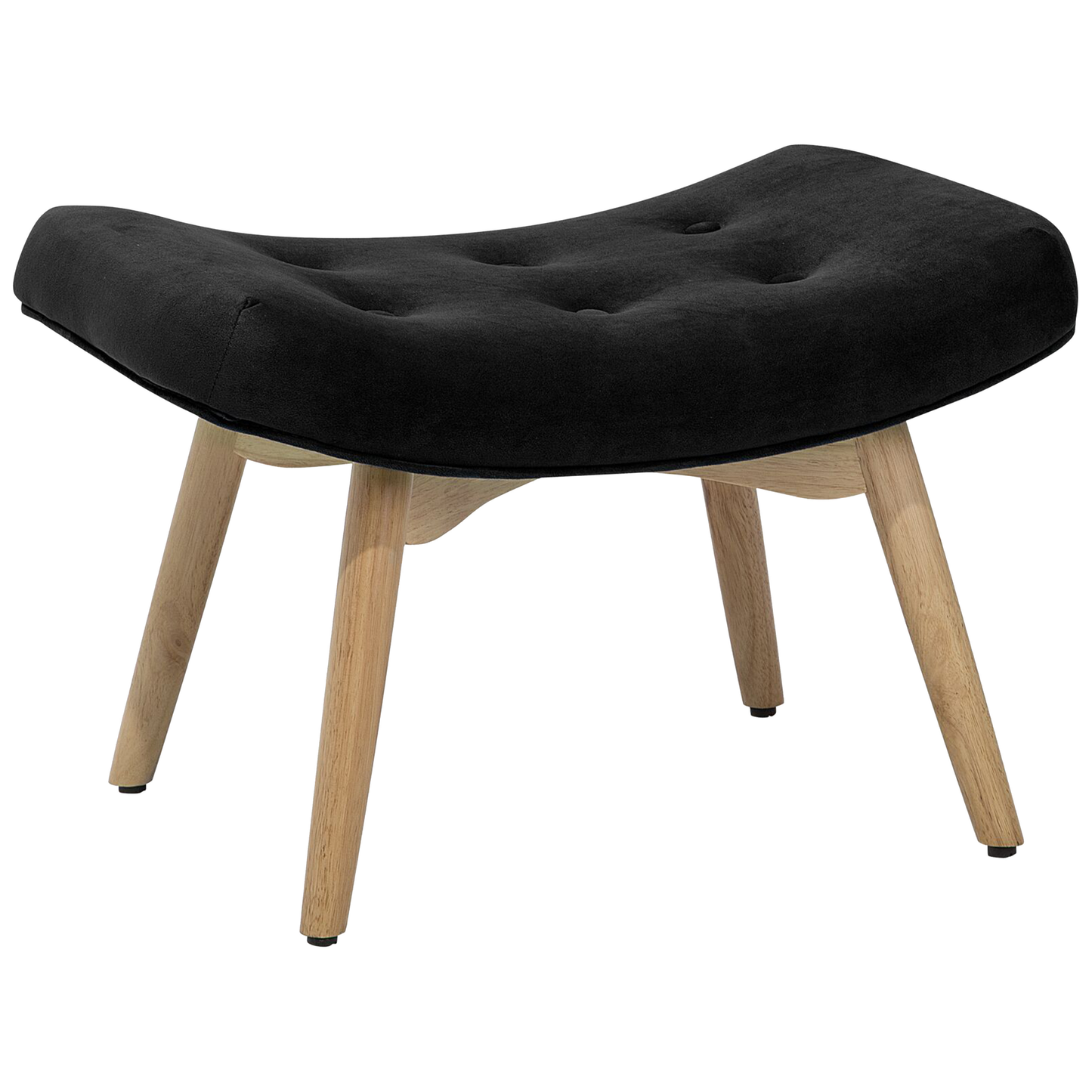 Sessel Samtstoff Schwarz VEJLE