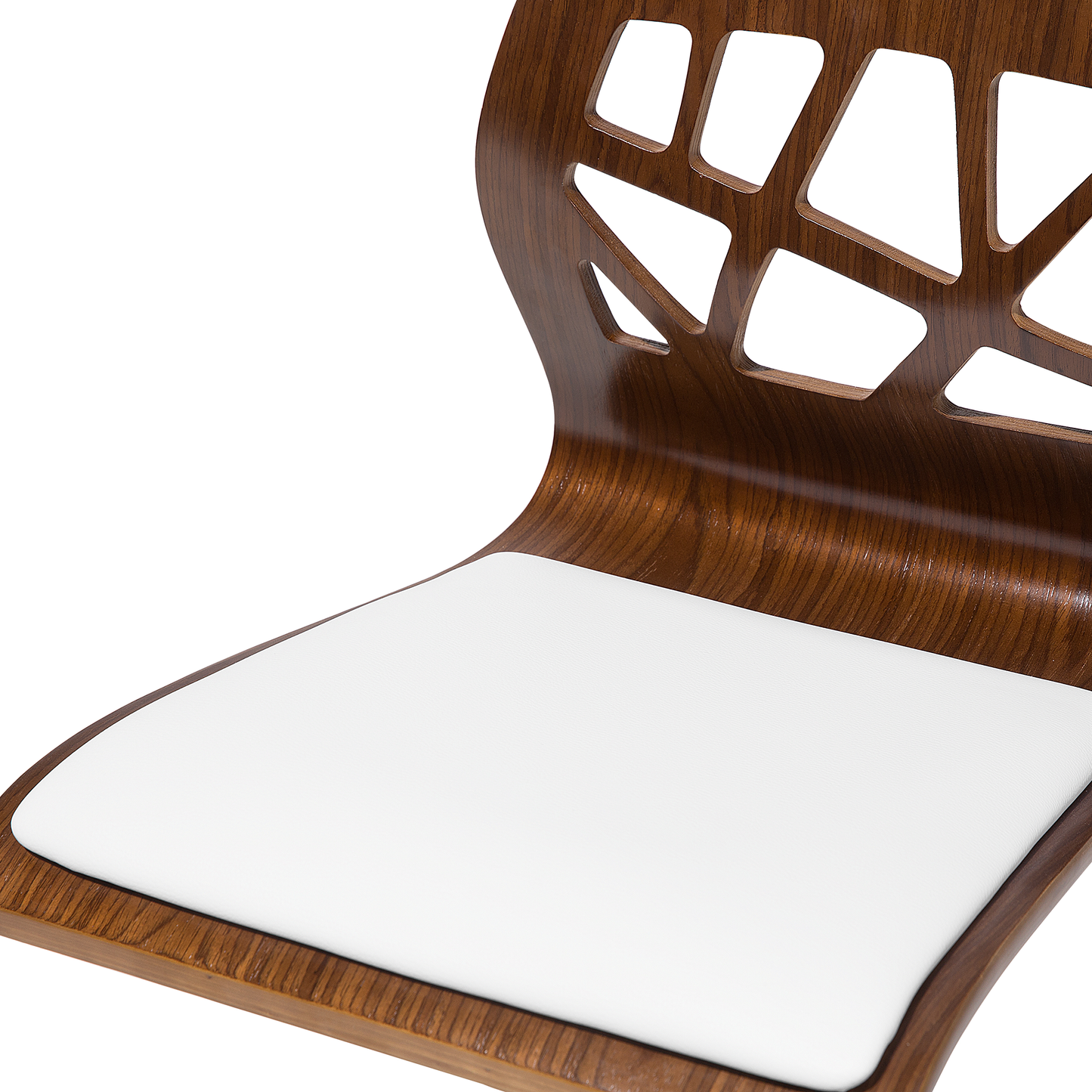 Barhocker Kunstleder Weiss PETERSBURG