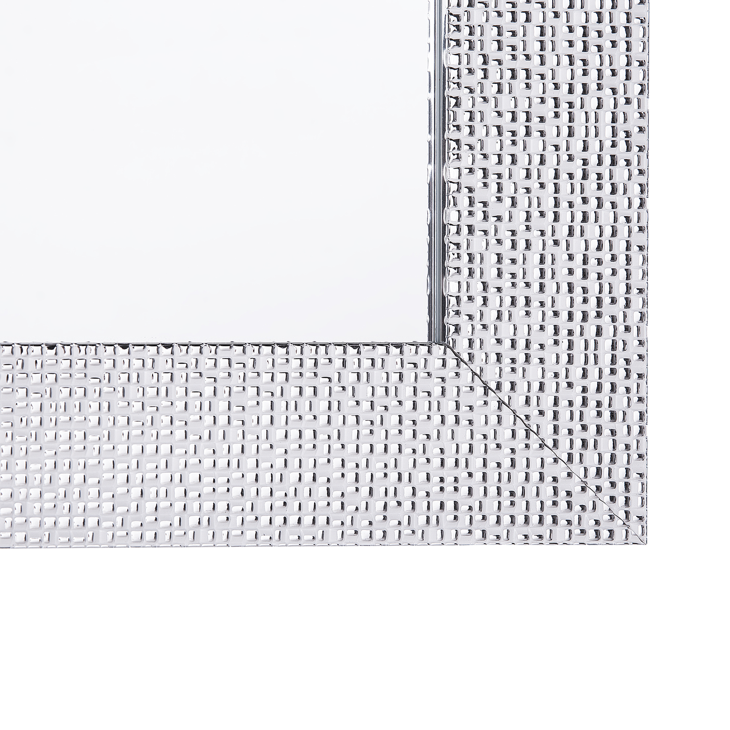 Wandspiegel MERVENT 50 cm 130 cm Weiss