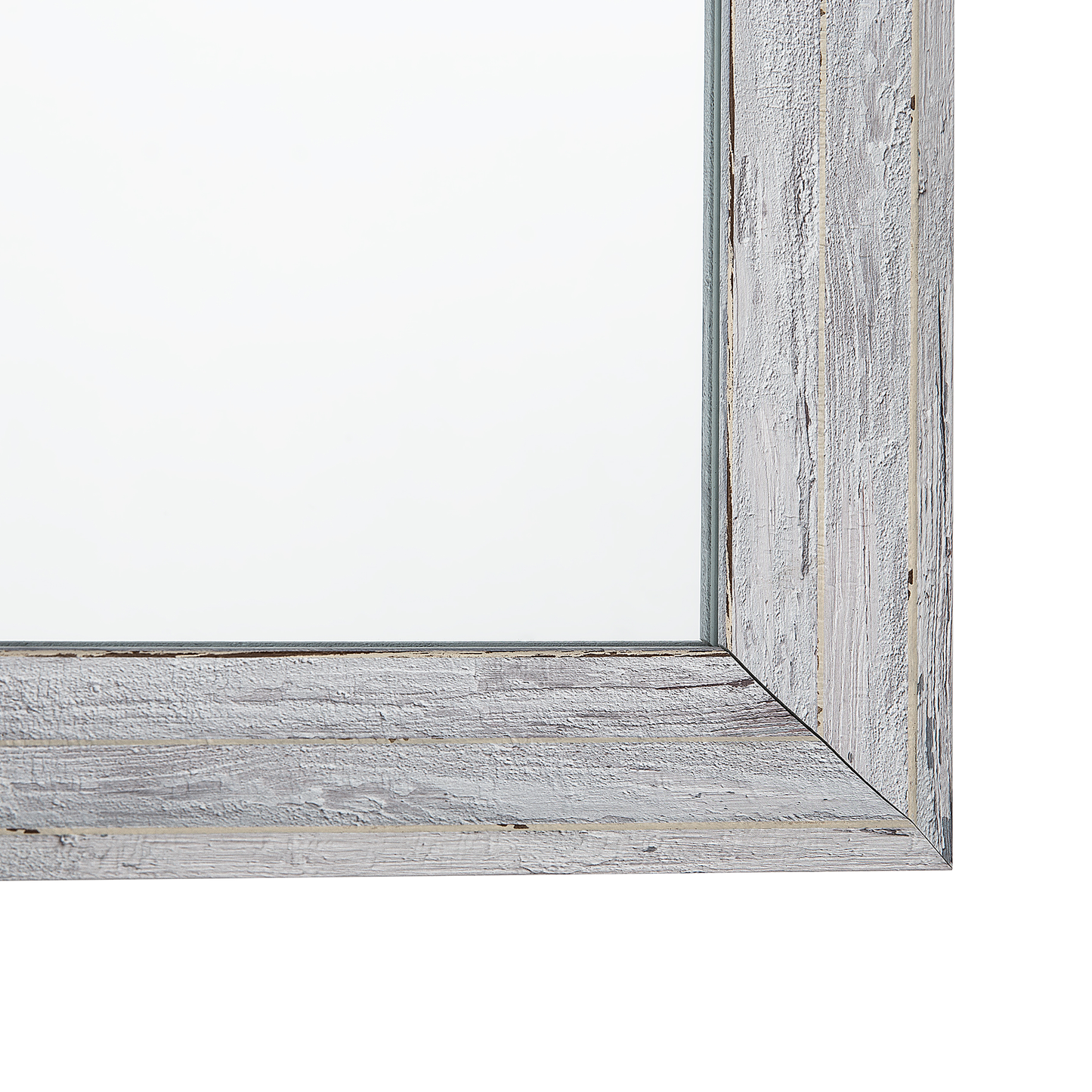 Wandspiegel BENON 50 cm 130 cm Cremeweiss