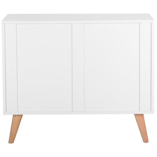 Kommode mit 3 Schubladen SALEM 83 cm Weiss