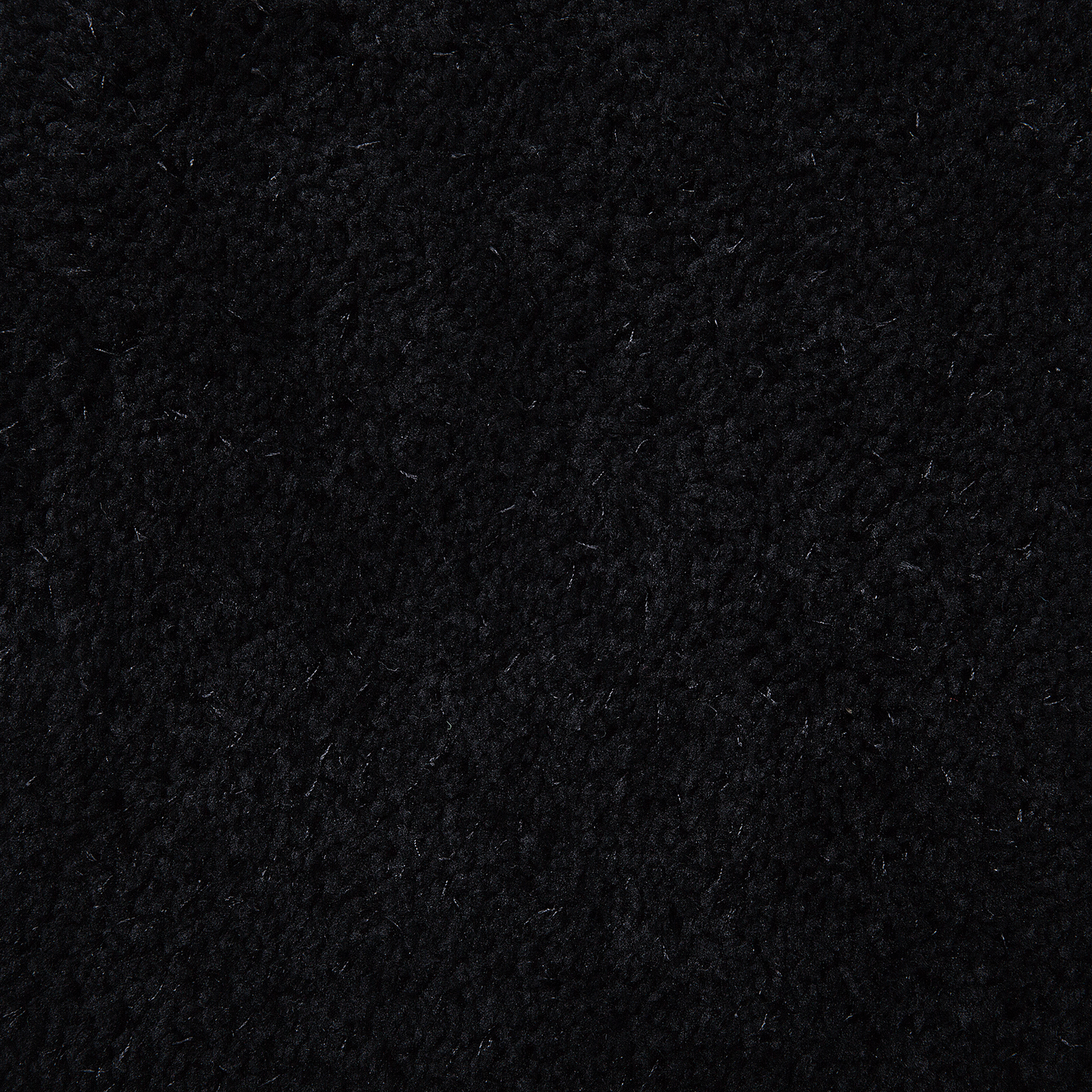 Teppich schwarz ⌀ 140 cm Shaggy DEMRE