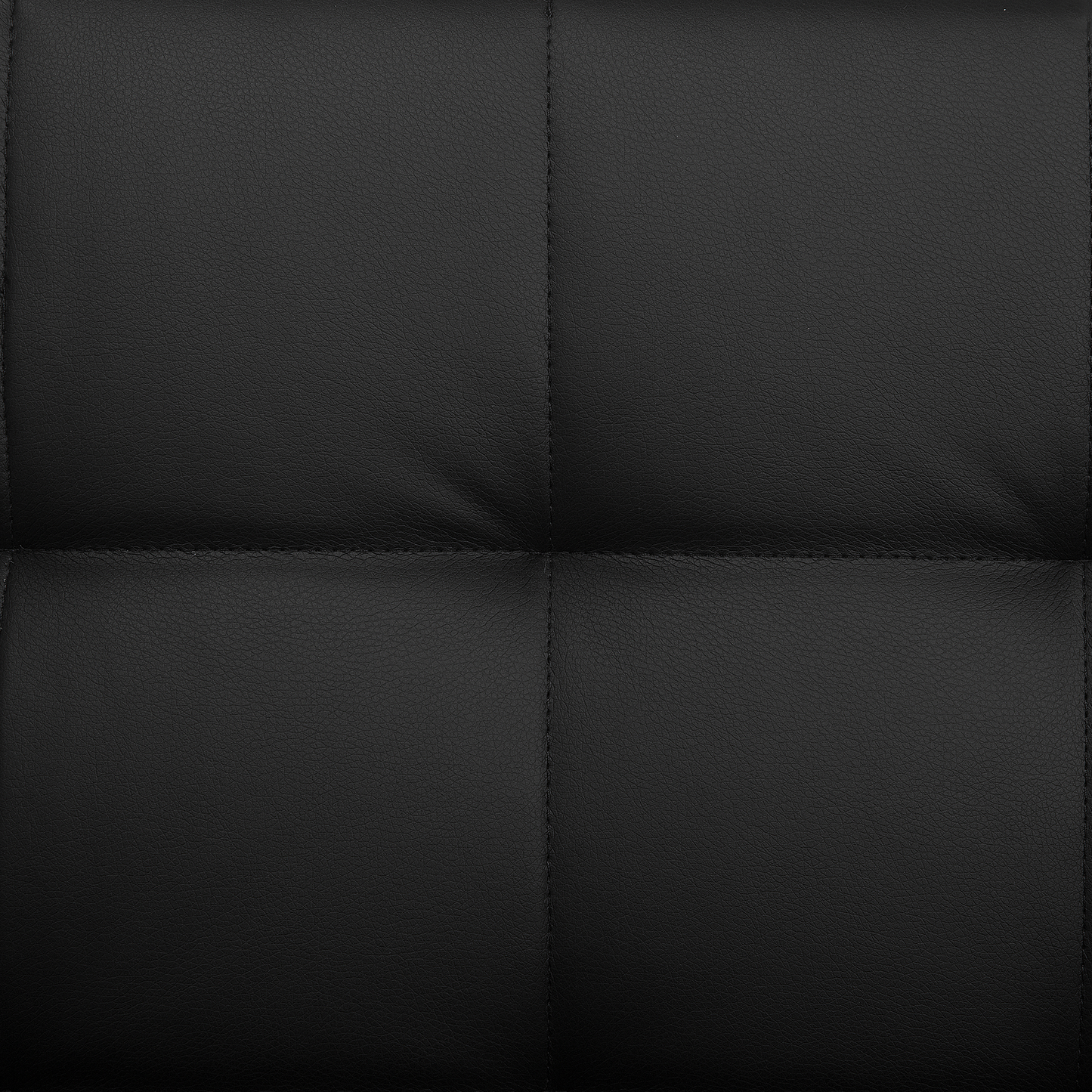 Schlafsofa U-förmig Kunstleder schwarz ABERDEEN