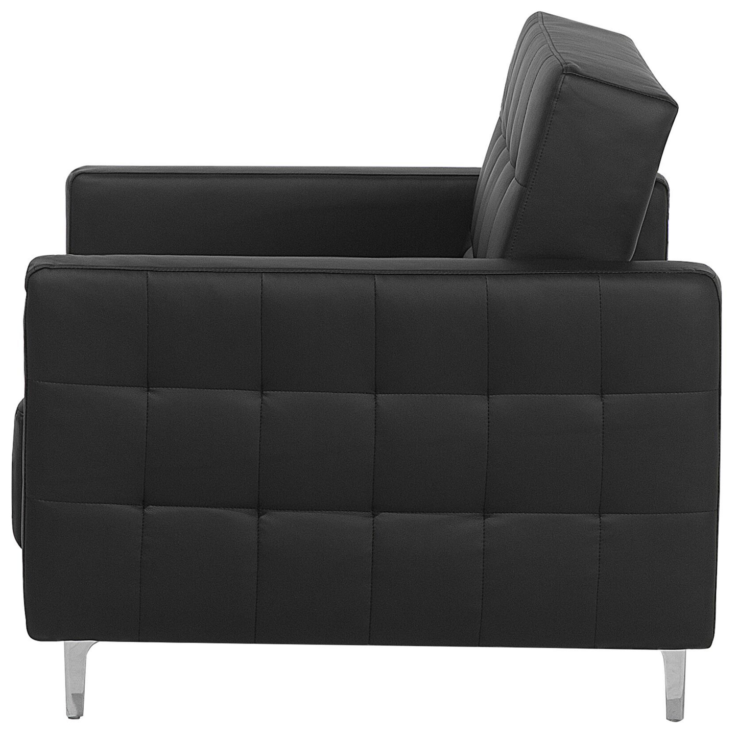 Sessel ABERDEEN Kunstleder Schwarz