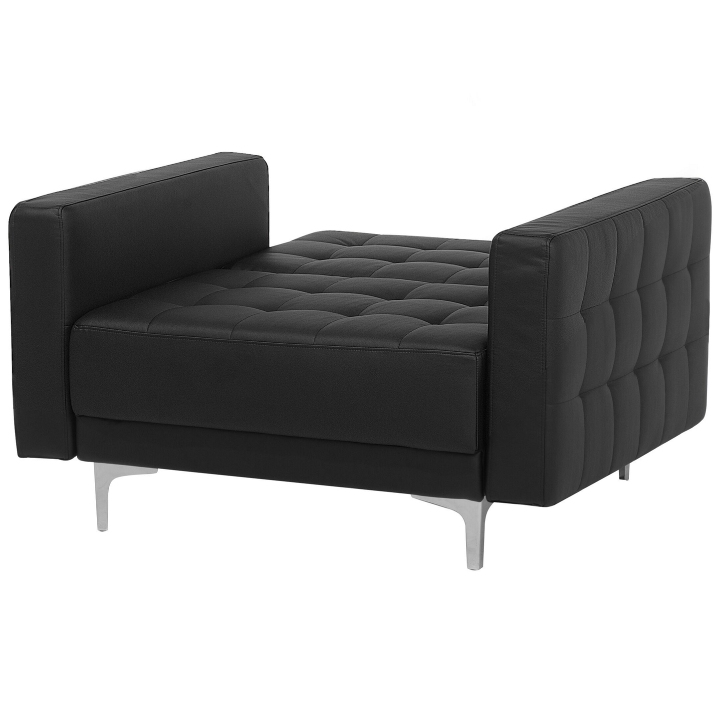 Sessel ABERDEEN Kunstleder Schwarz