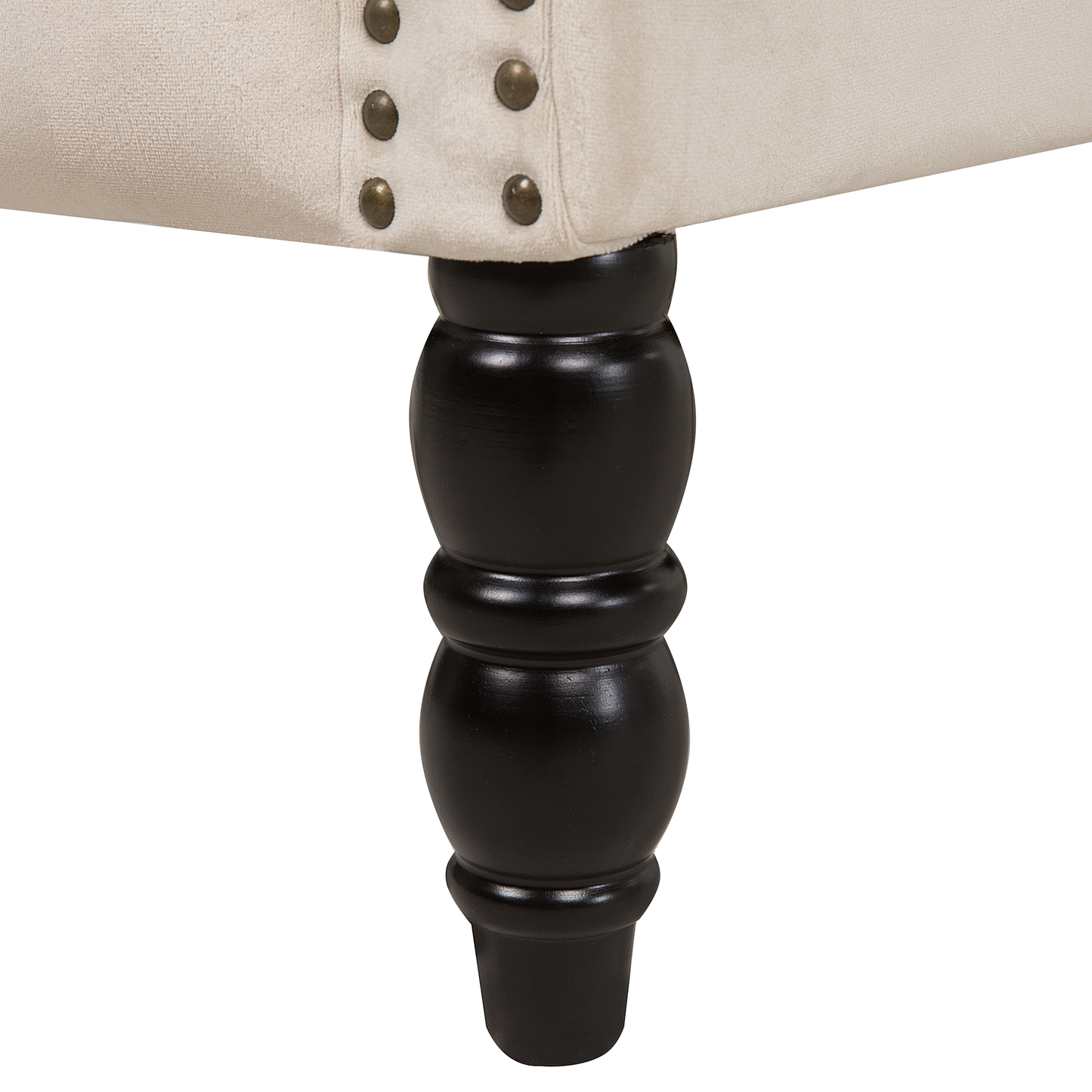 Sessel Samtstoff Helles Beige SVEDALA