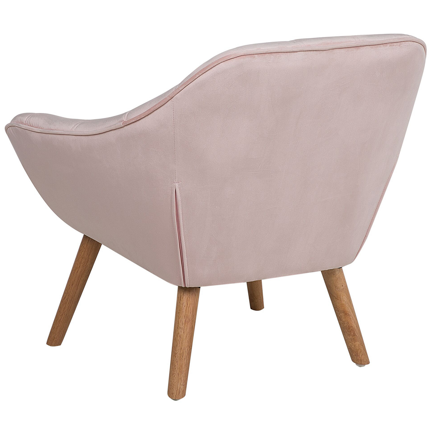 Sessel Samtstoff Rosa KARIS