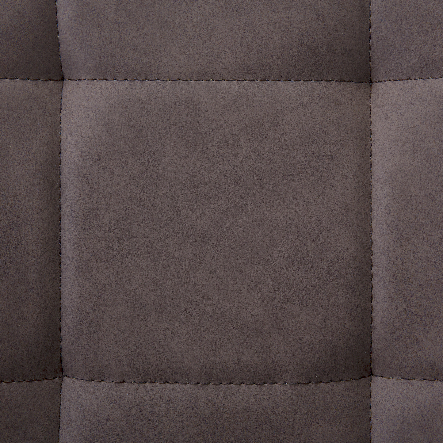 Esszimmerstuhl 2er Set MELROSE II Kunstleder Dunkelbraun