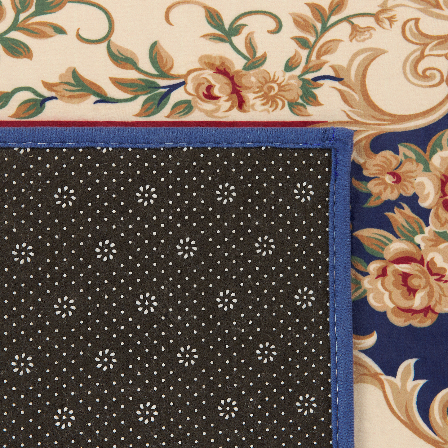 Teppich dunkelblau 80 x 150 cm Kurzflor GAZIANTEP