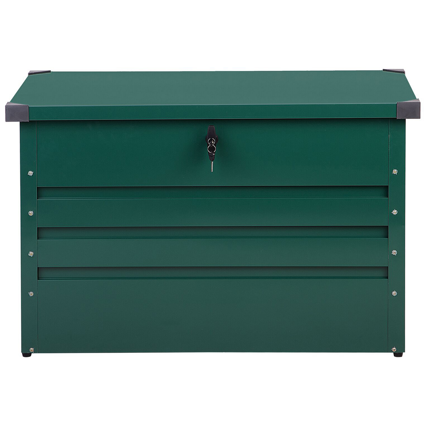 Aufbewahrungsbox CEBROSA Metall 100 cm 62 cm Dunkelgrün