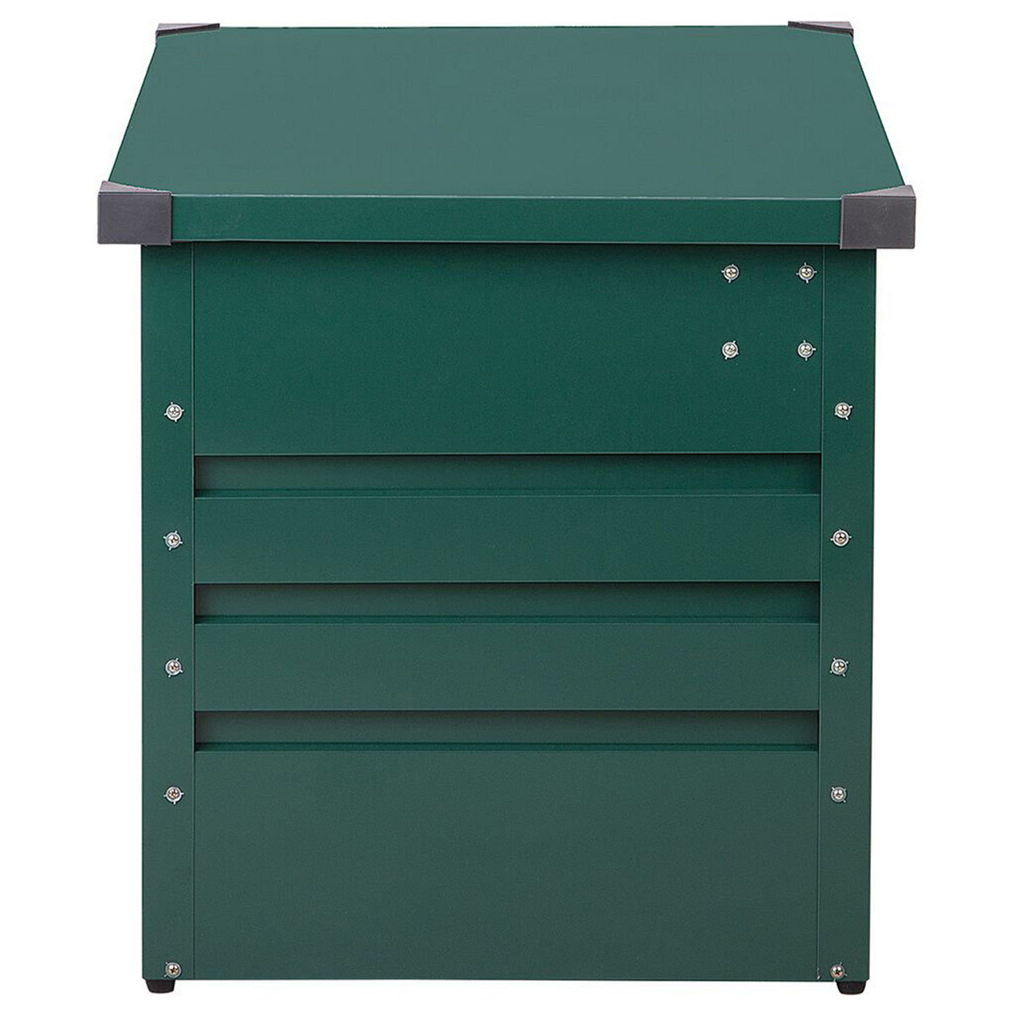 Aufbewahrungsbox CEBROSA Metall 100 cm 62 cm Dunkelgrün