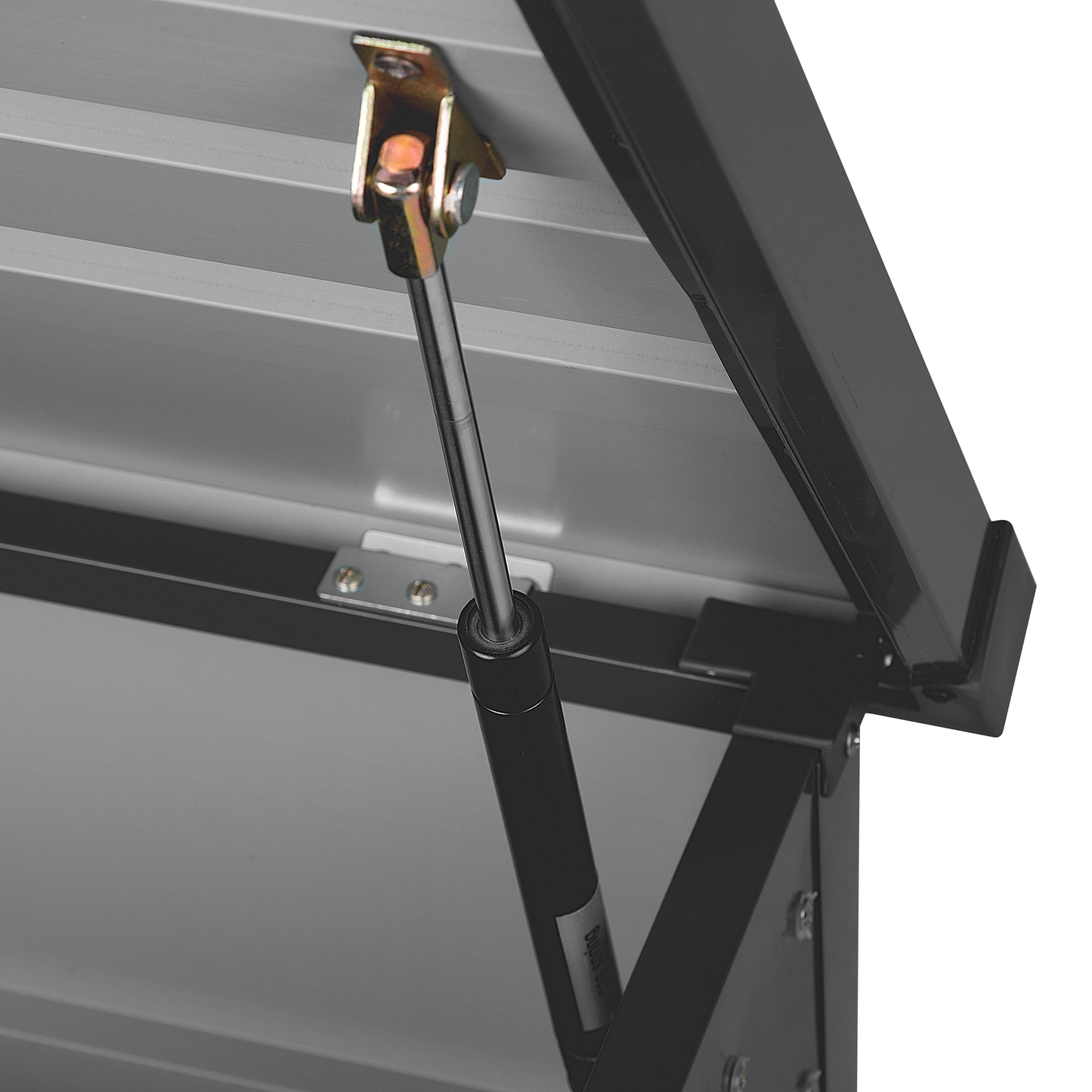 Aufbewahrungsbox CEBROSA Metall 100 cm 62 cm Graphitgrau