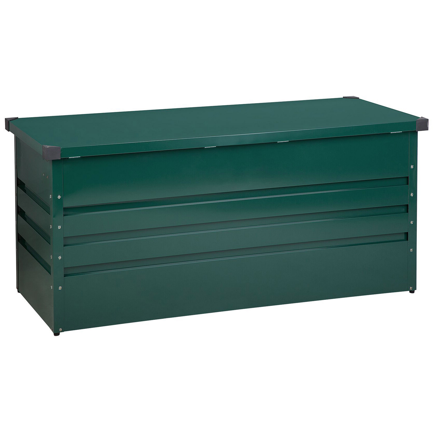 Aufbewahrungsbox CEBROSA Metall 132 cm 62 cm Dunkelgrün
