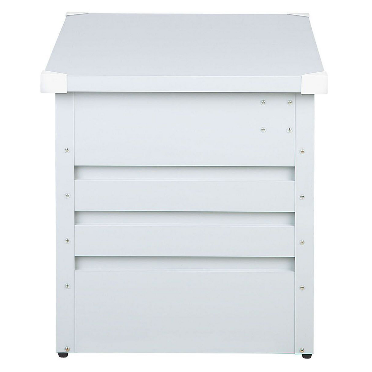 Aufbewahrungsbox CEBROSA Metall 132 cm 62 cm Hellgrau