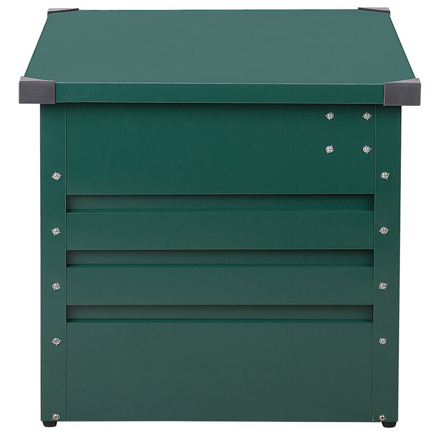 Aufbewahrungsbox CEBROSA Metall 165 cm 70 cm Dunkelgrün