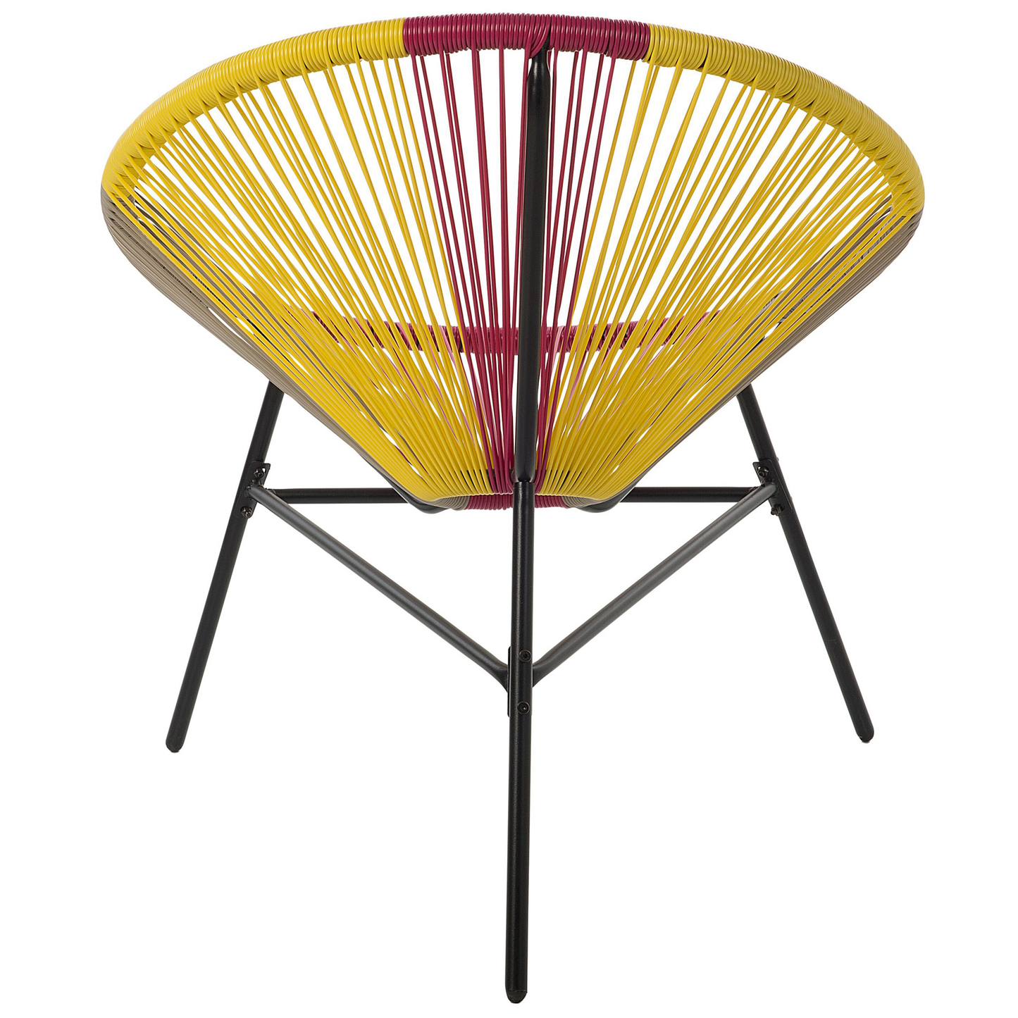 Gartenstuhl ACAPULCO Polyrattan Gelb